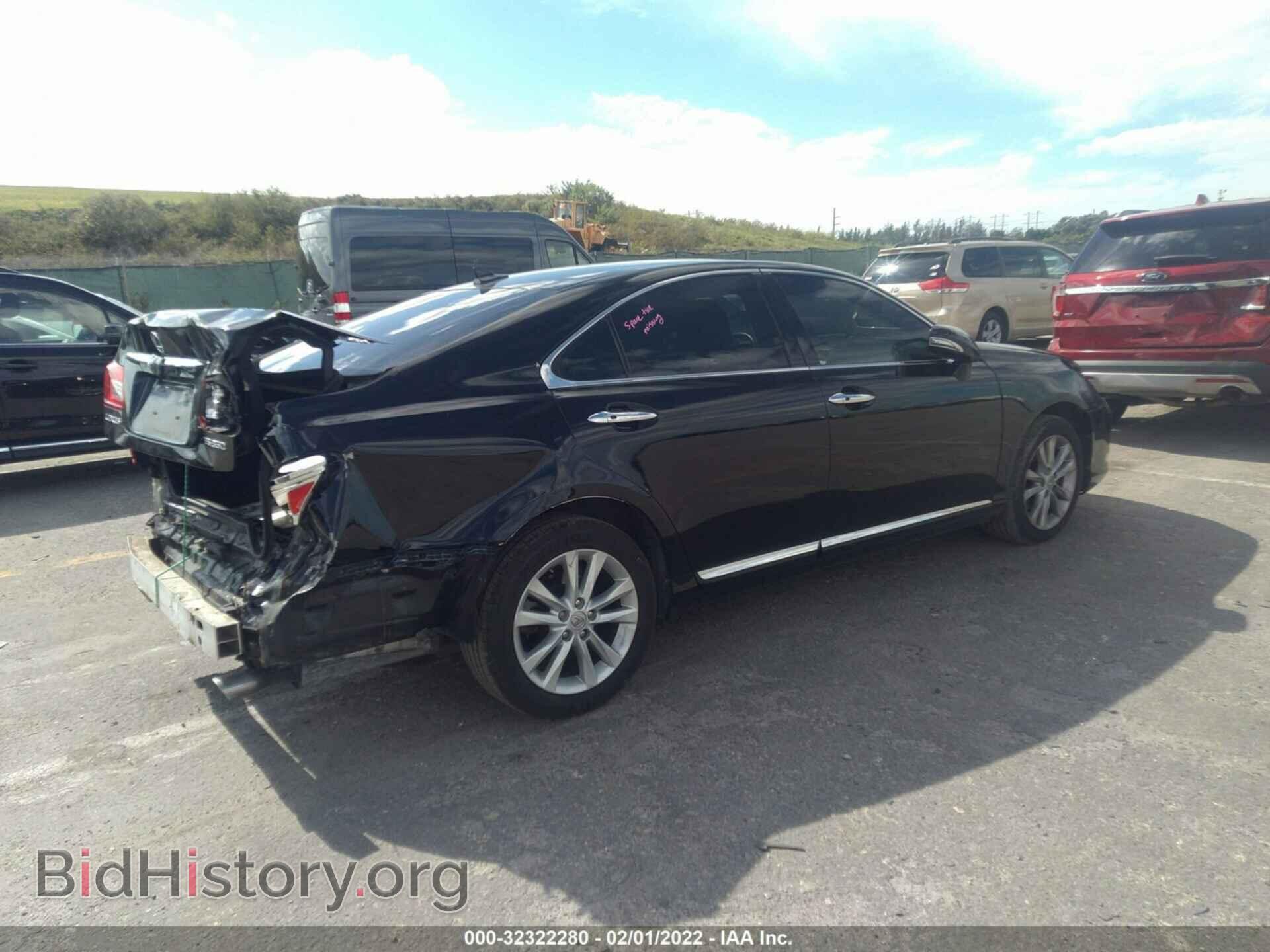 2010 LEXUS ES 350 - VIN: JTHBK1EG0A2404211 - Фото 4