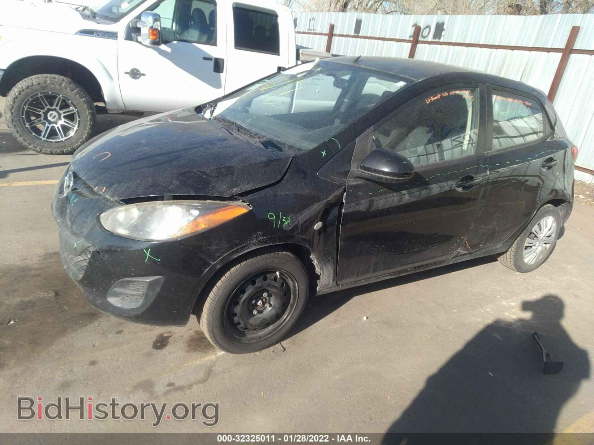 2011 MAZDA MAZDA2 - VIN: JM1DE1HY1B0128754 - Фото 2