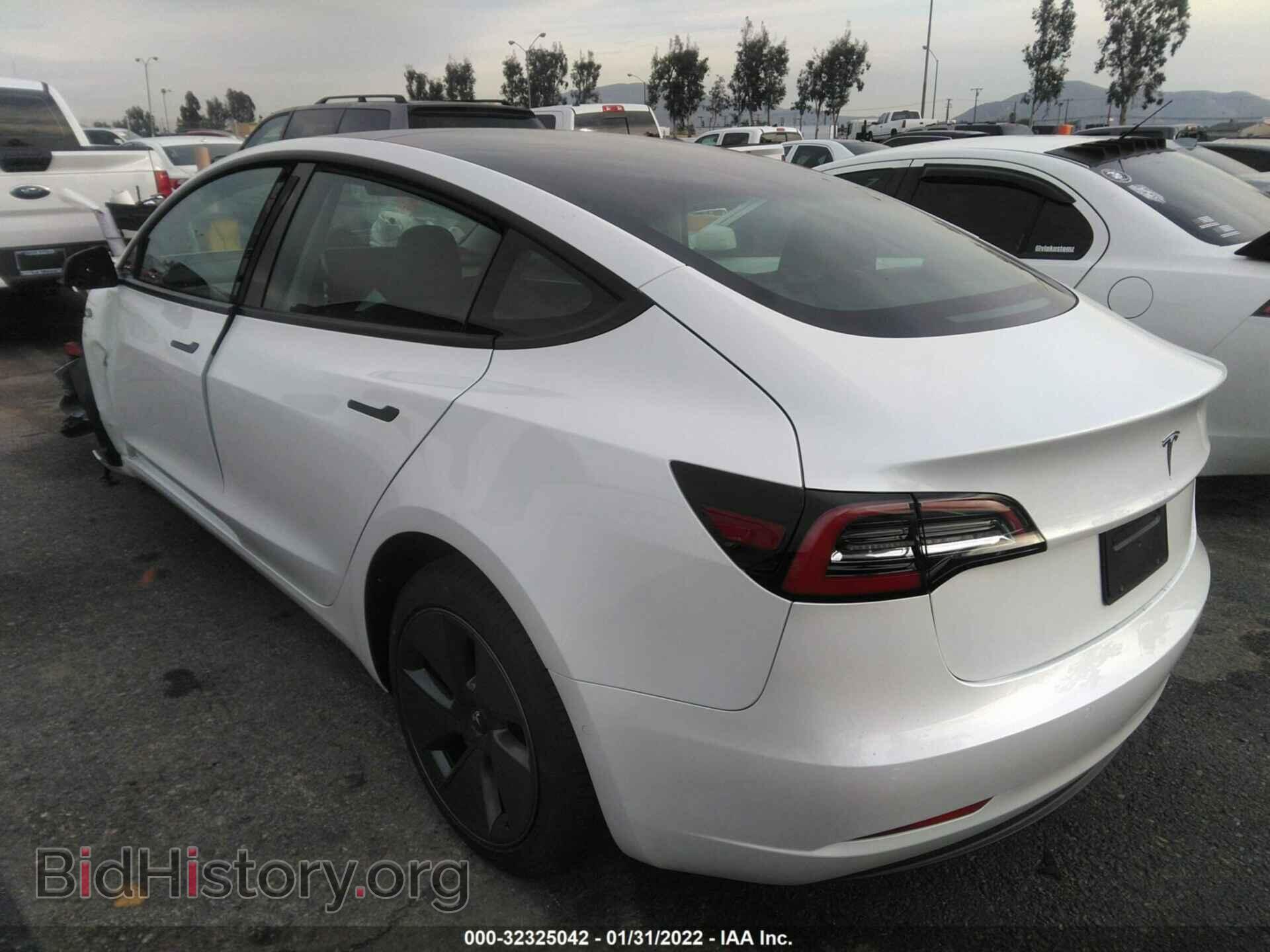 2022 TESLA MODEL 3 - VIN: 5YJ3E1EA4NF133777 - Photo 3