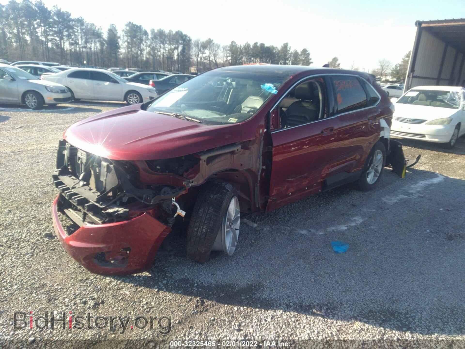 2015 FORD EDGE - VIN: 2FMTK3J8XFBB20369 - Фото 2