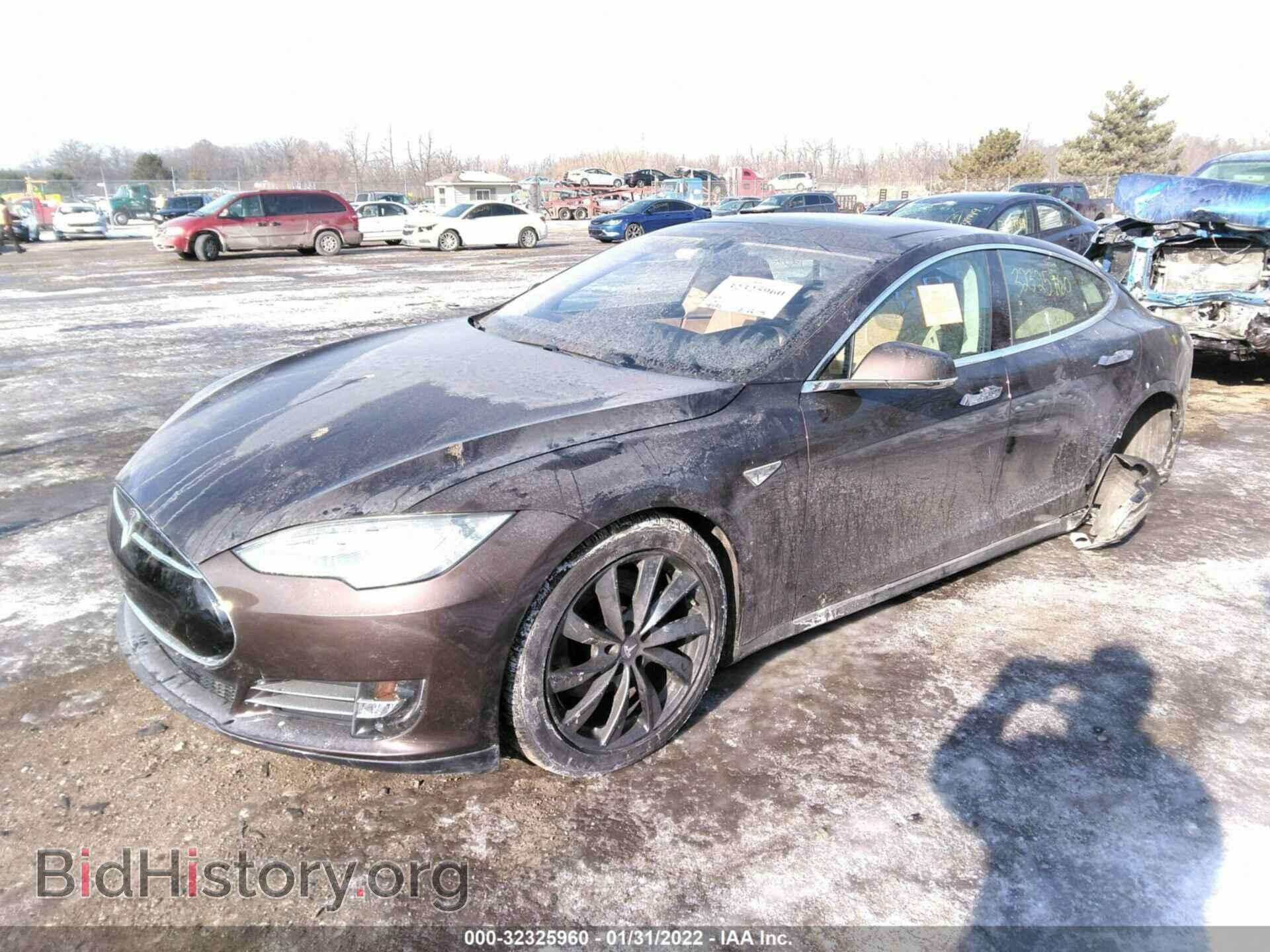 2012 TESLA MODEL S - VIN: 5YJSA1DP9CFP01807 - Фото 2