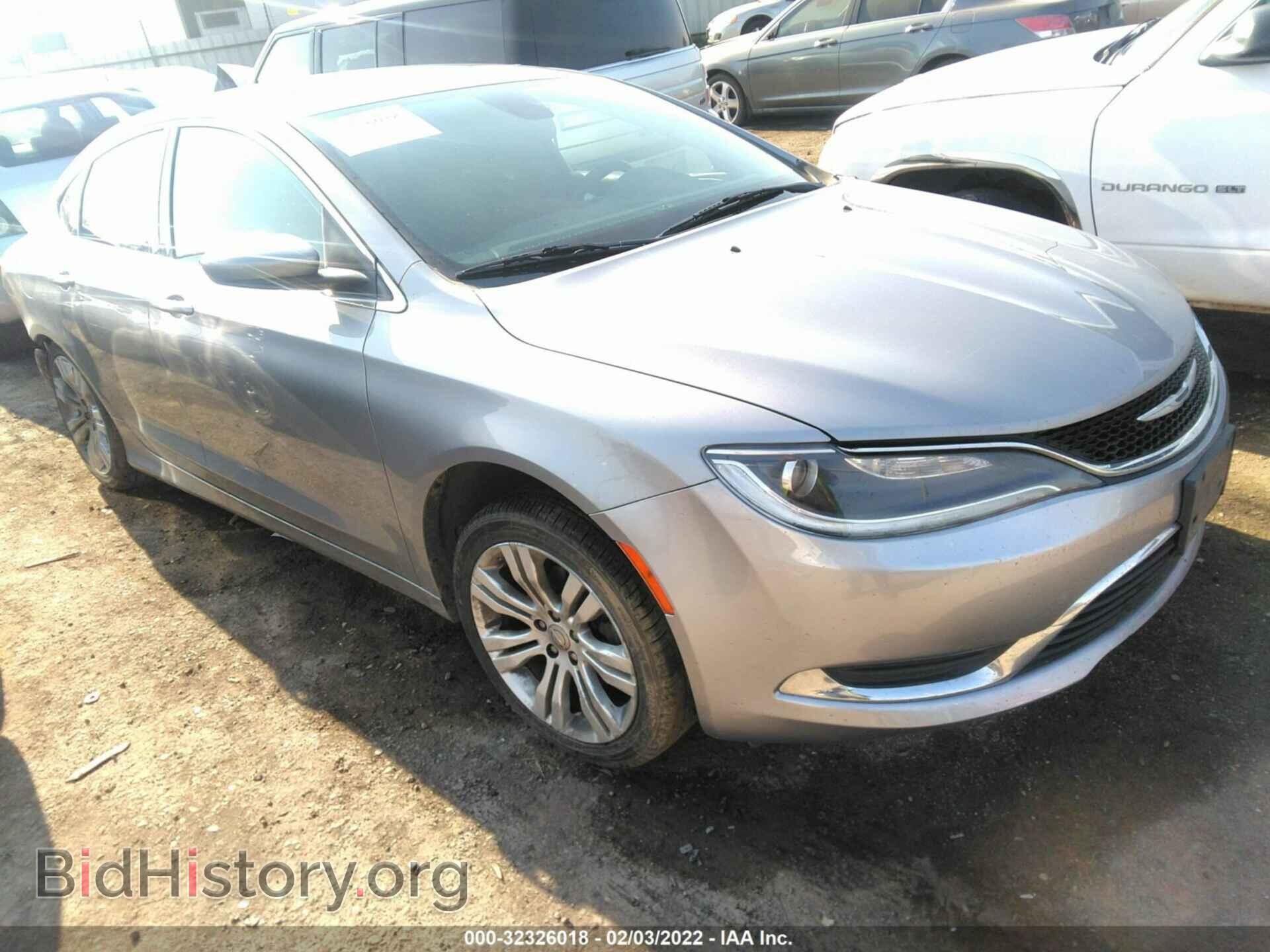 Фотография 1C3CCCAB0GN115382 - CHRYSLER 200 2016