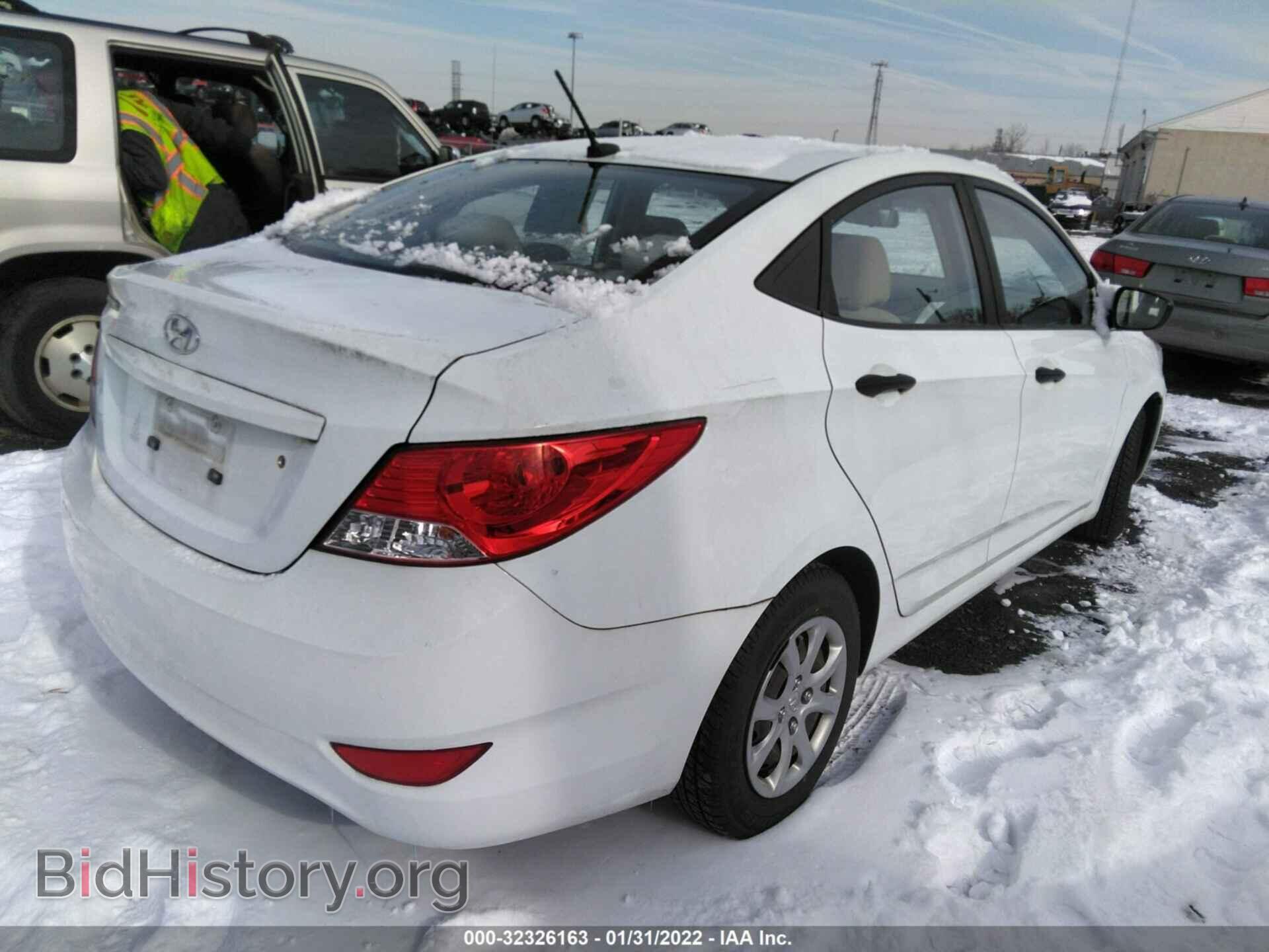 2012 HYUNDAI ACCENT - VIN: KMHCT4AE3CU043925 - Фото 4