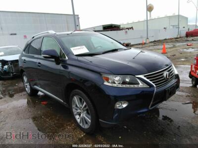 2015 Lexus RX 350, синий — VIN 2T2ZK1BA1FC191290, IAAI