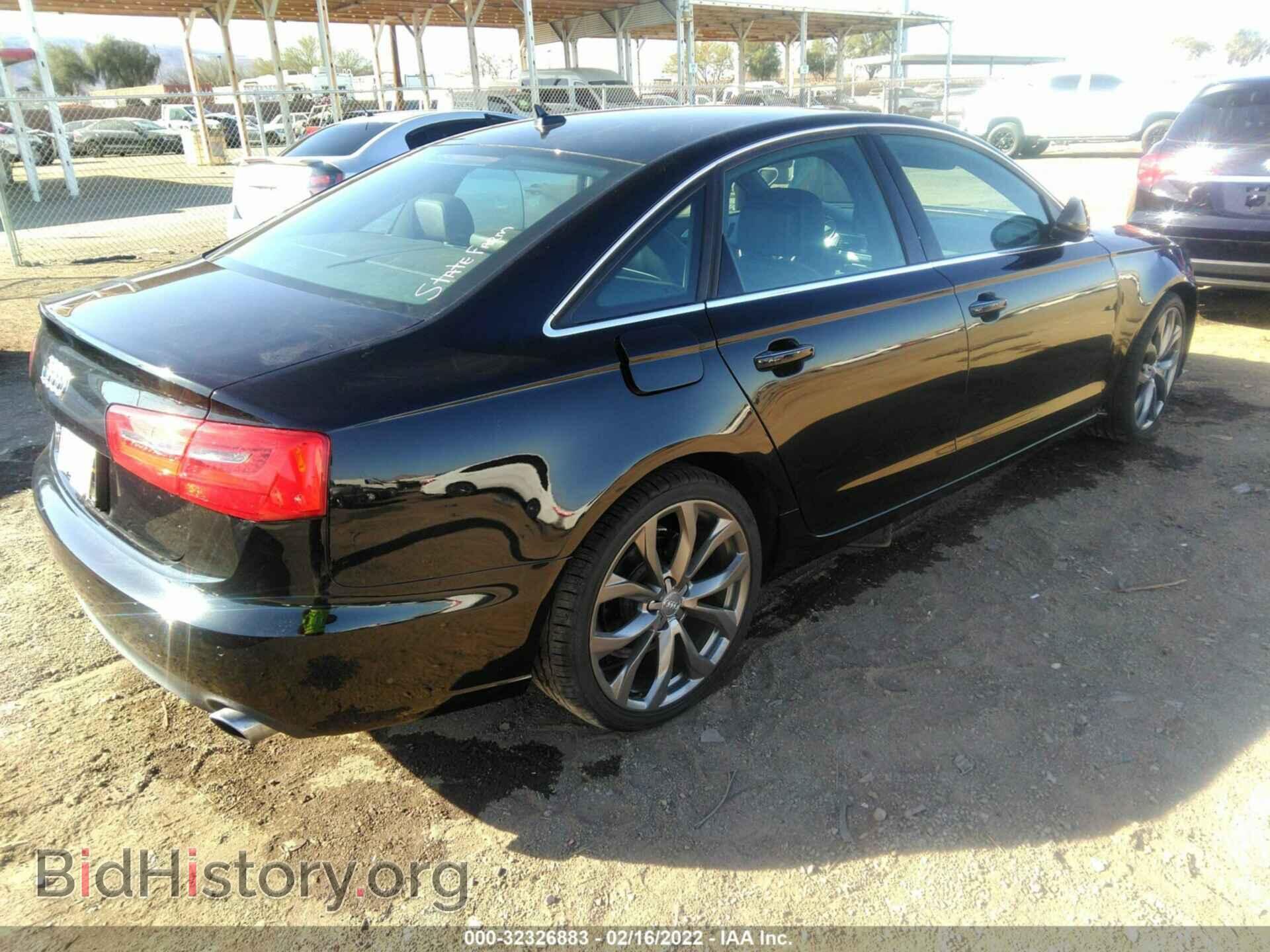2013 AUDI A6 - VIN: WAUGFAFC3DN152185 - Photo 4