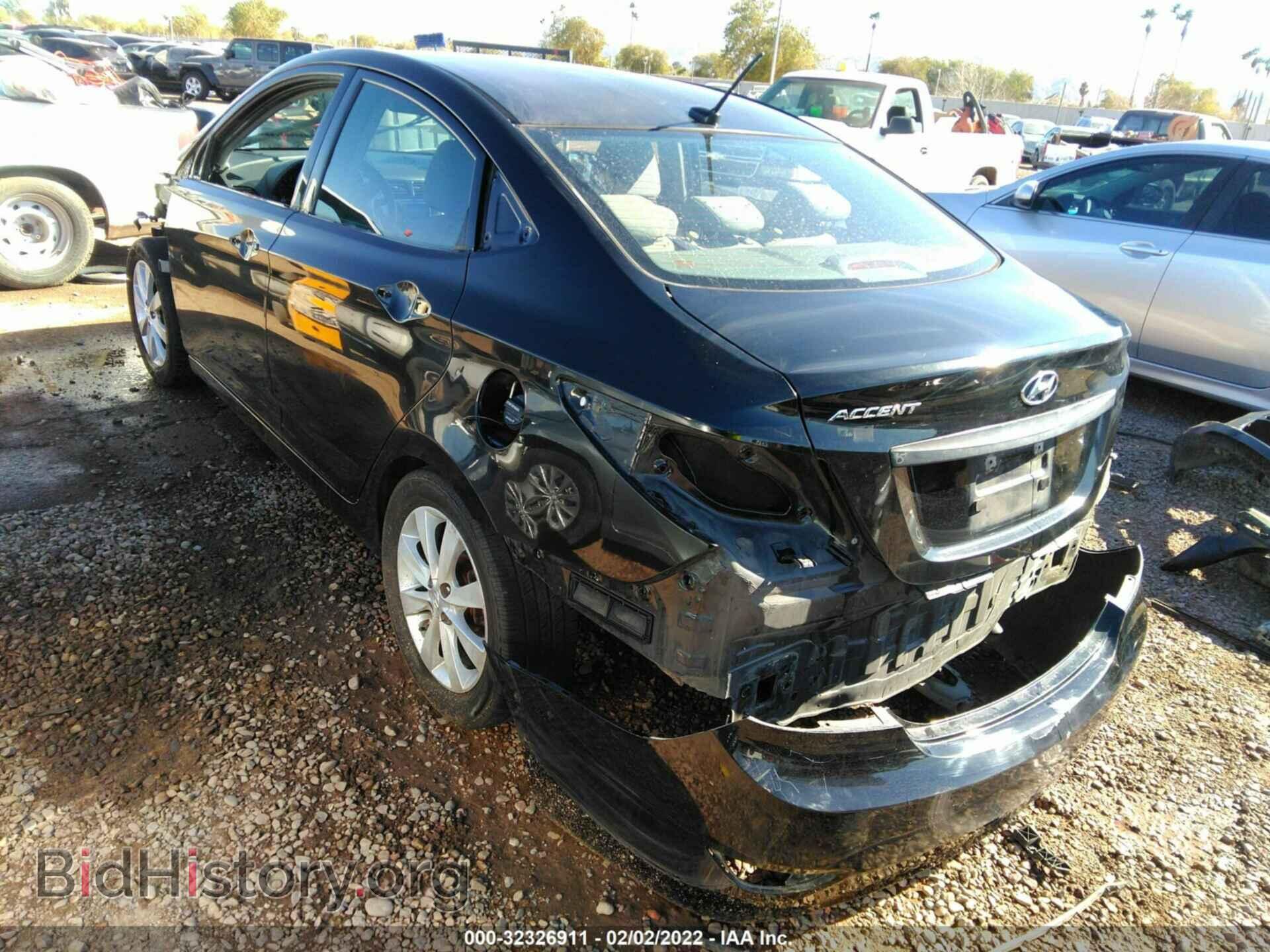 2012 HYUNDAI ACCENT - VIN: KMHCU4AE2CU137789 - Фото 3