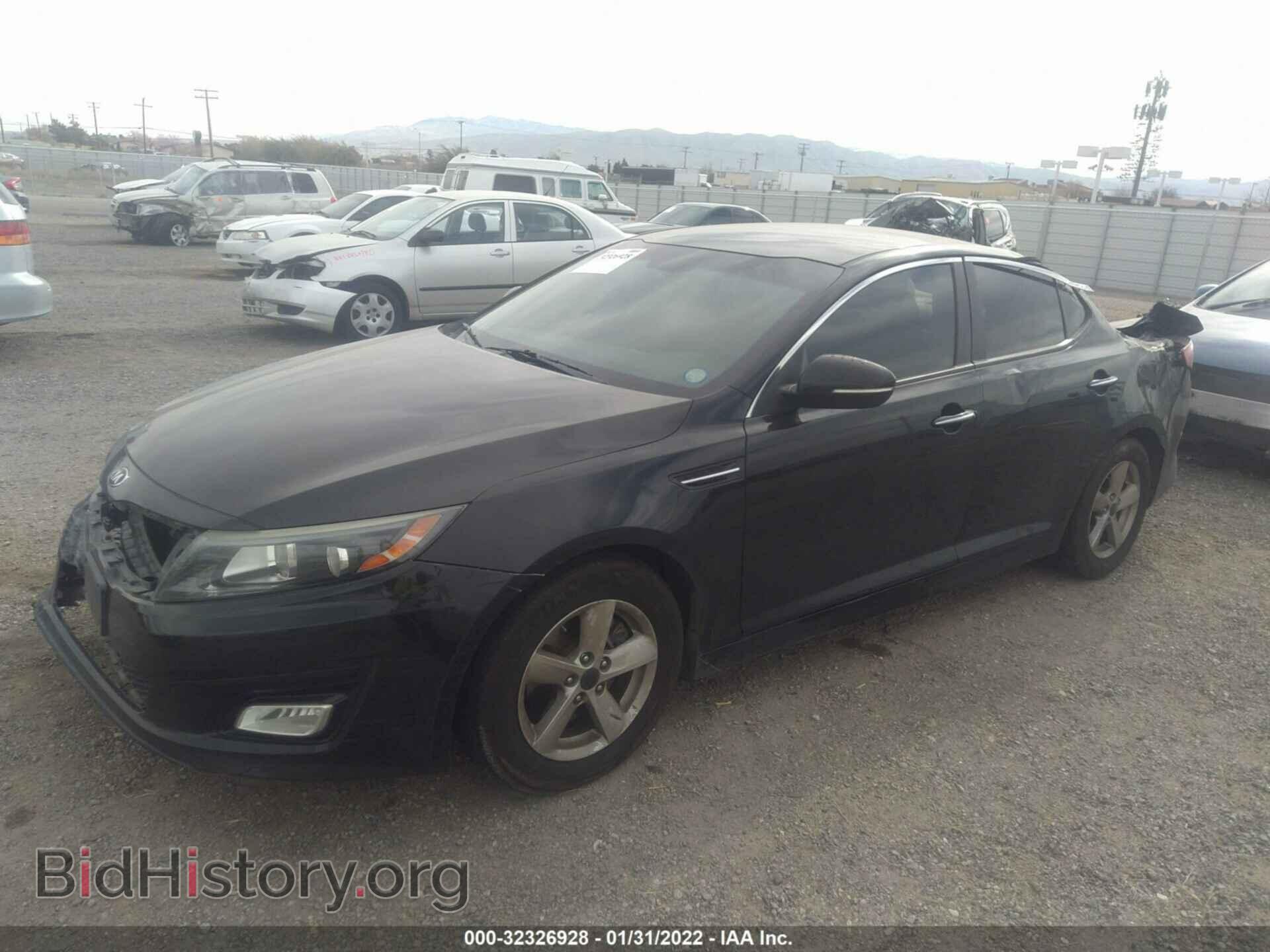 2015 KIA OPTIMA - VIN: 5XXGM4A71FG504120 - Фото 2