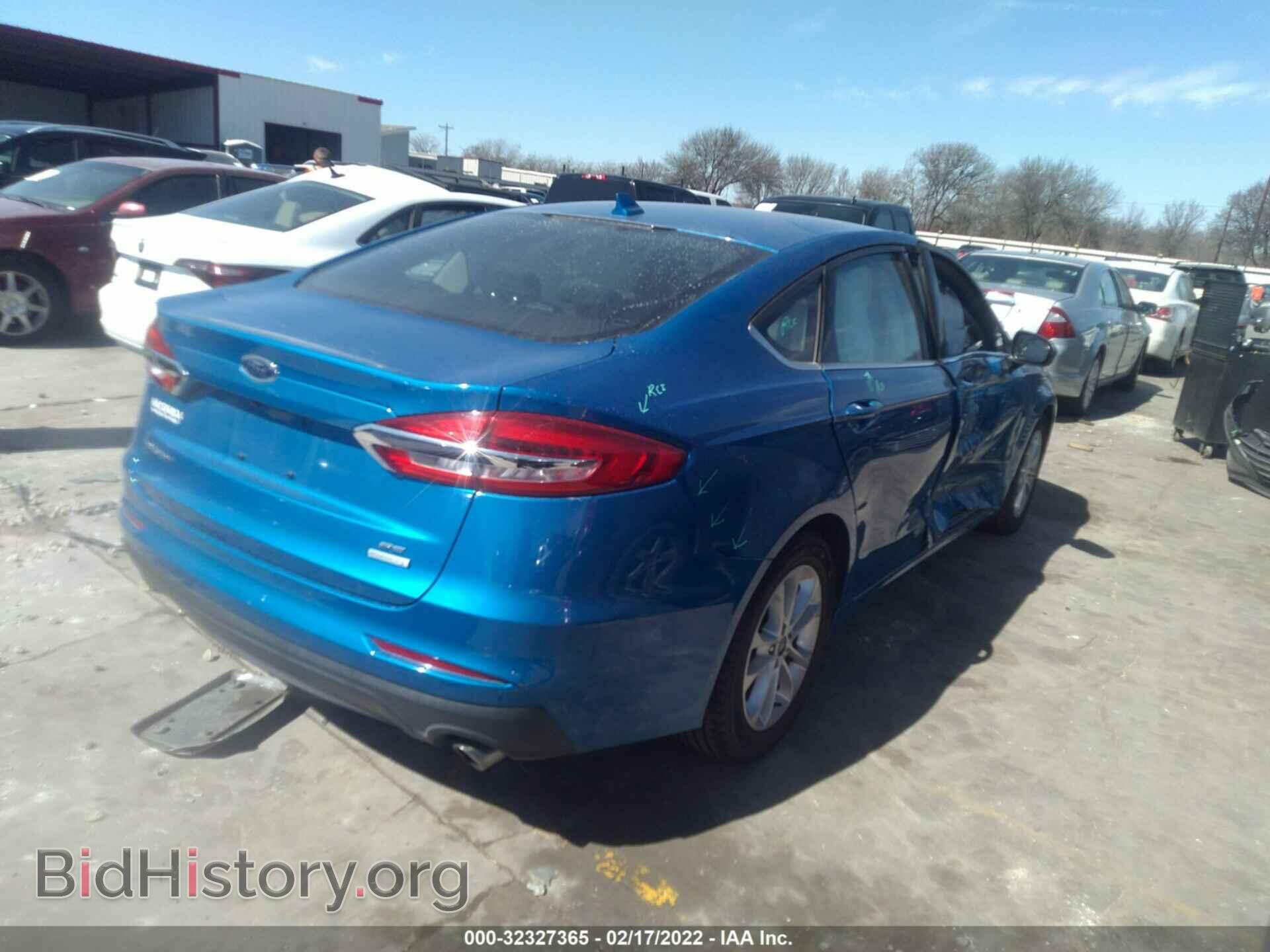 2019 FORD FUSION - VIN: 3FA6P0HD0KR103232 - Фото 4