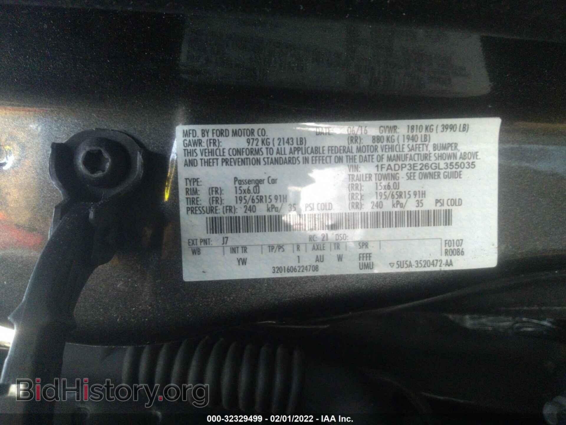 2016 FORD FOCUS - VIN: 1FADP3E26GL355035 - Photo 9