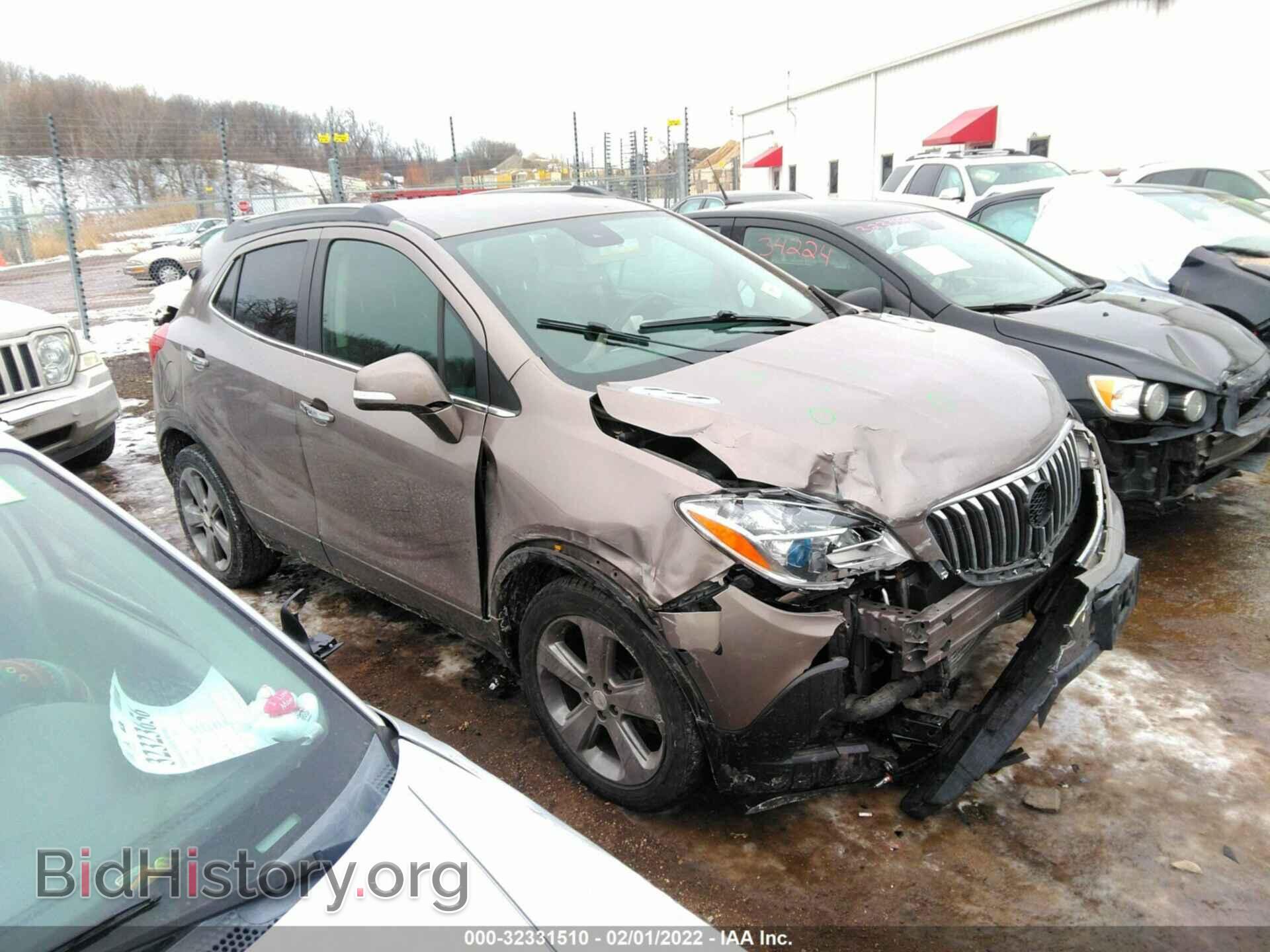 Фотография KL4CJBSB3EB774849 - BUICK ENCORE 2014