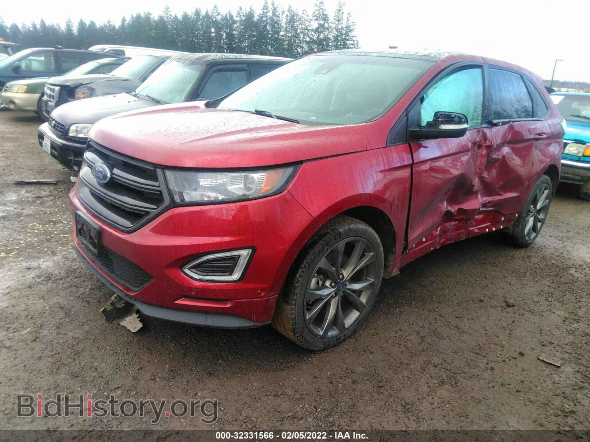 2017 FORD EDGE - VIN: 2FMPK4AP4HBC02938 - Фото 2