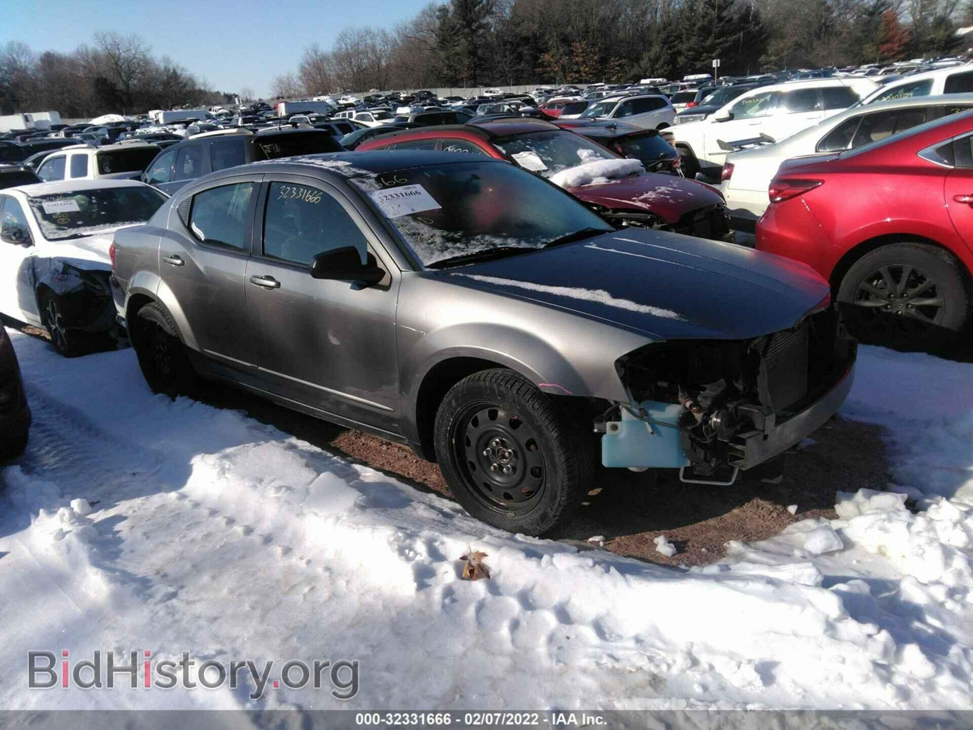 Photo 1C3CDZAG2CN309451 - DODGE AVENGER 2012