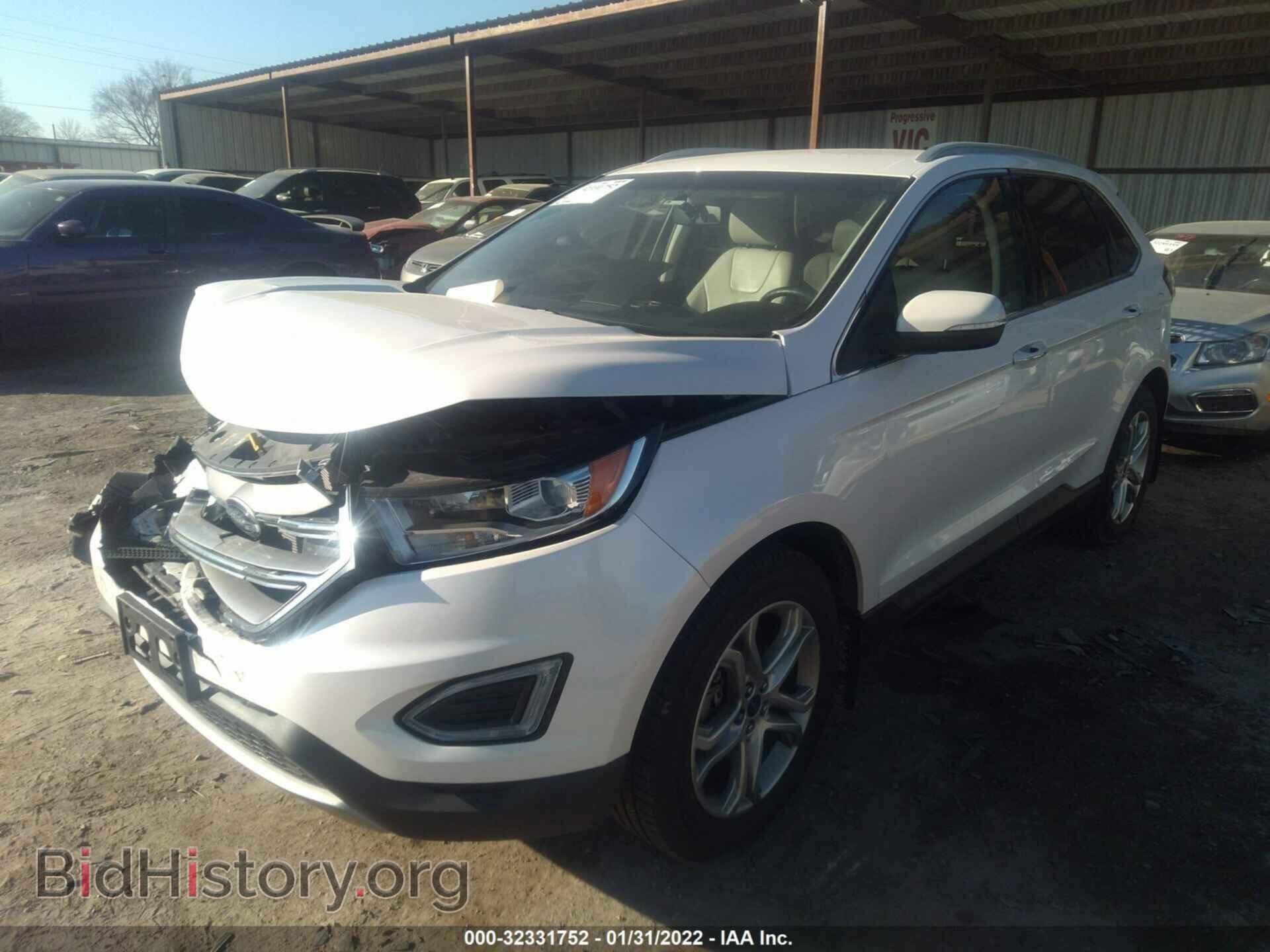 2017 FORD EDGE - VIN: 2FMPK3K92HBB61736 - Фото 2