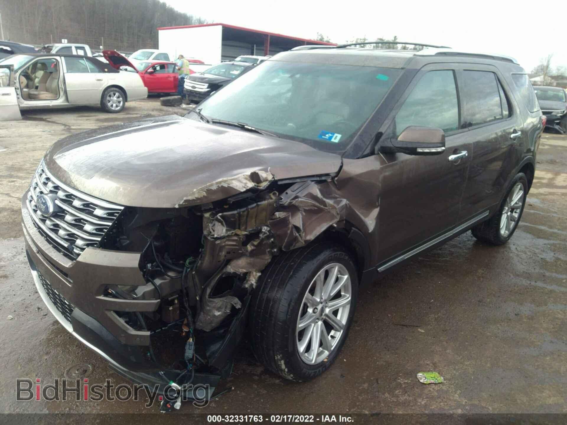 2016 FORD EXPLORER - VIN: 1FM5K8F8XGGC90174 - Фото 2