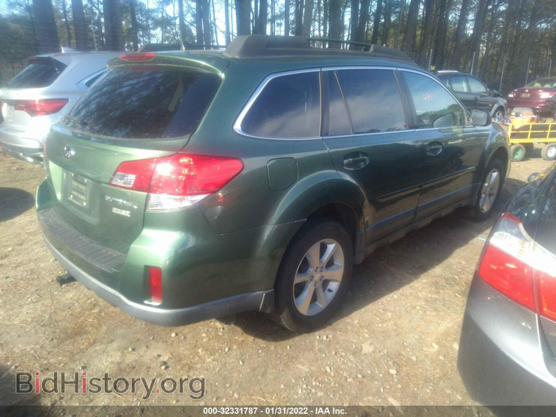 2013 SUBARU OUTBACK - VIN: 4S4BRBLC4D3239017 - Фото 4