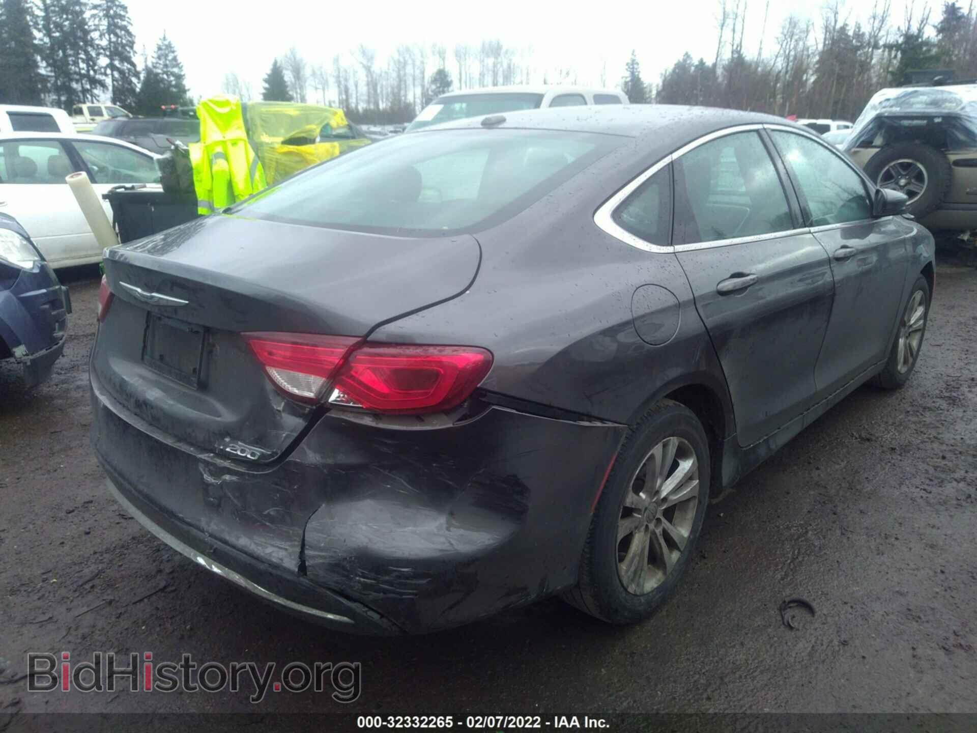 2015 CHRYSLER 200 - VIN: 1C3CCCAB0FN505266 - Photo 4