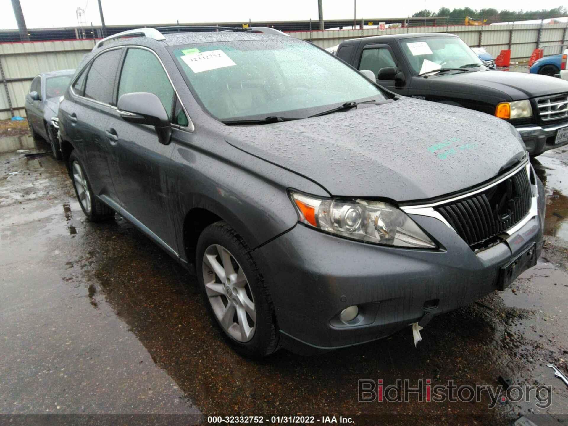 Фотография 2T2ZK1BA9CC072379 - LEXUS RX 350 2012