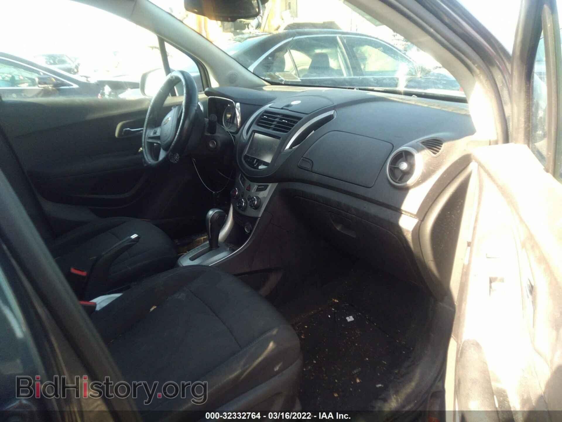 2016 CHEVROLET TRAX - VIN: 3GNCJPSB3GL195954 - Фото 5
