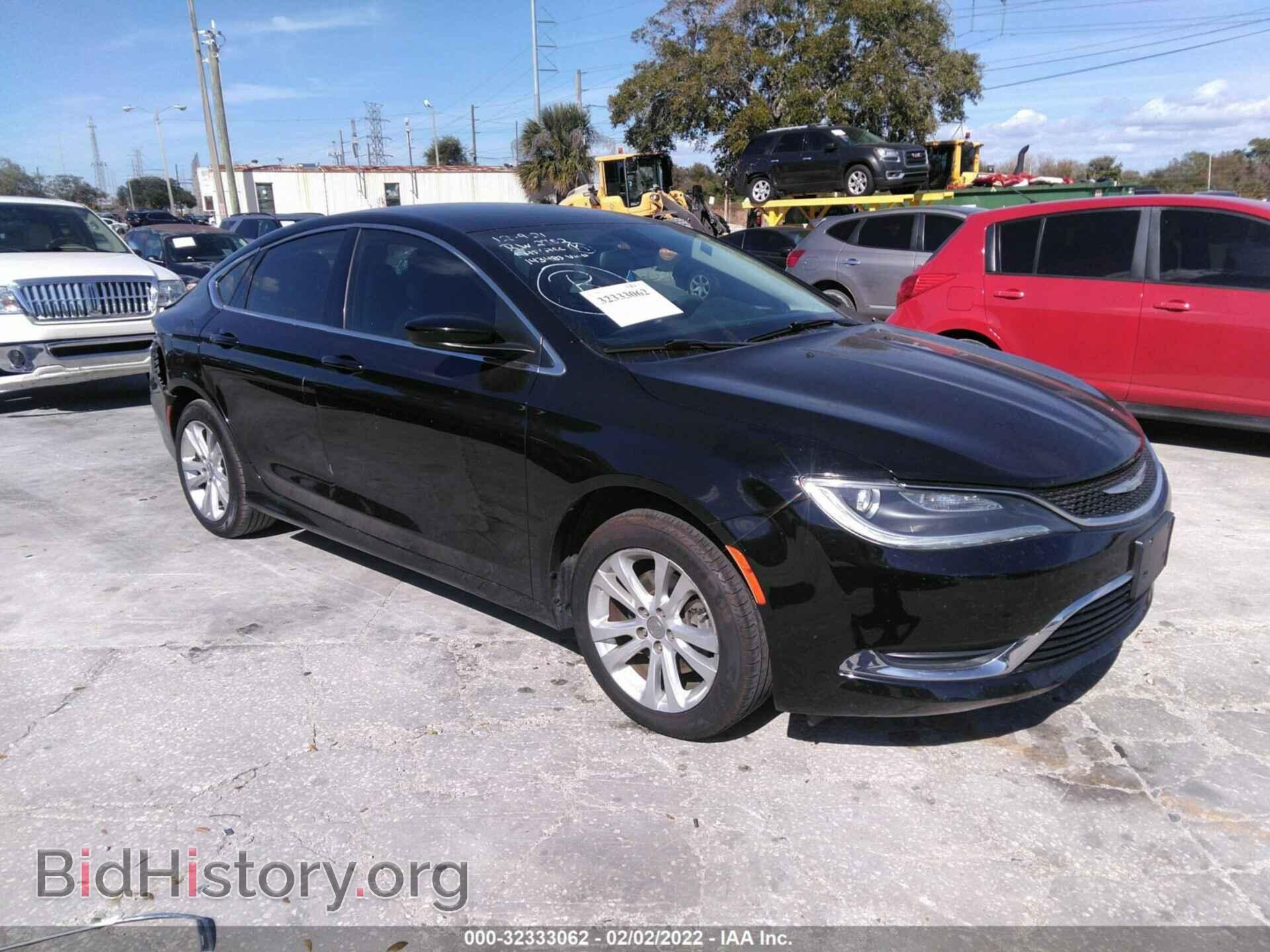 Фотография 1C3CCCAB3GN143483 - CHRYSLER 200 2016
