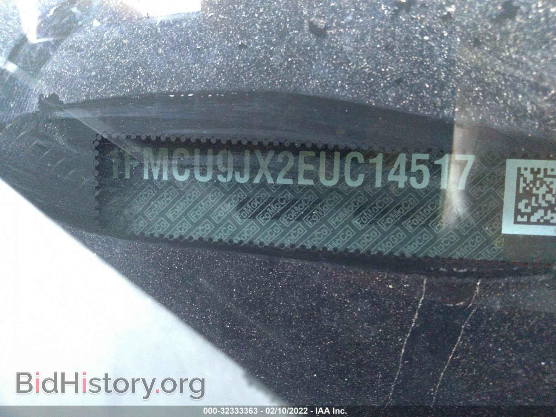 2014 FORD ESCAPE - VIN: 1FMCU9JX2EUC14517 - Фото 9