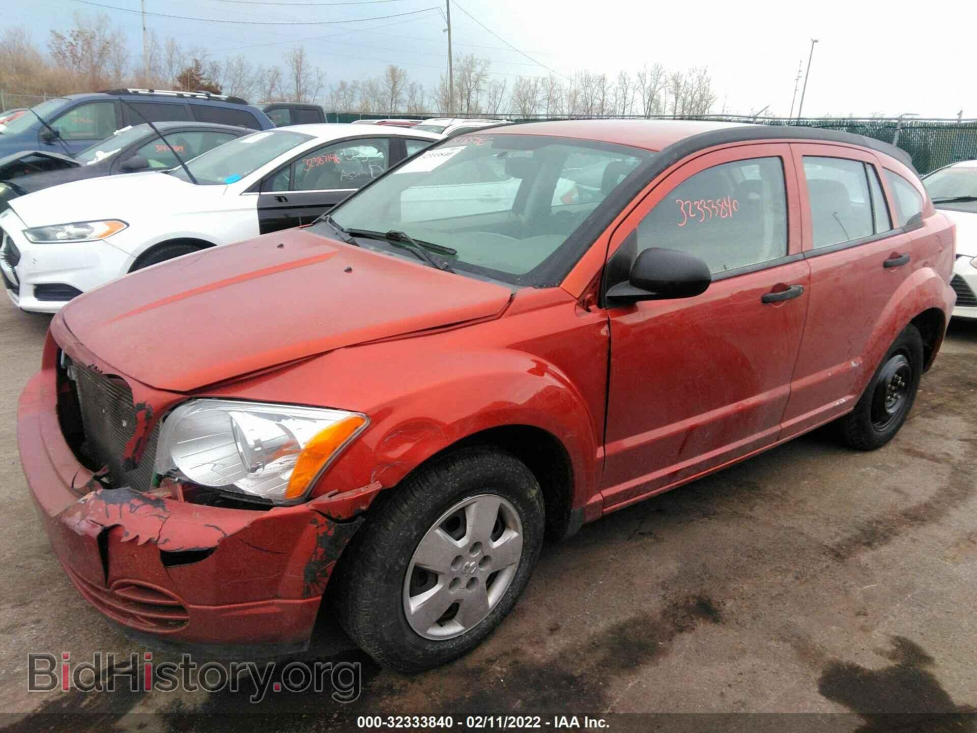 2007 DODGE CALIBER - VIN: 1B3HB28B27D213230 - Фото 2