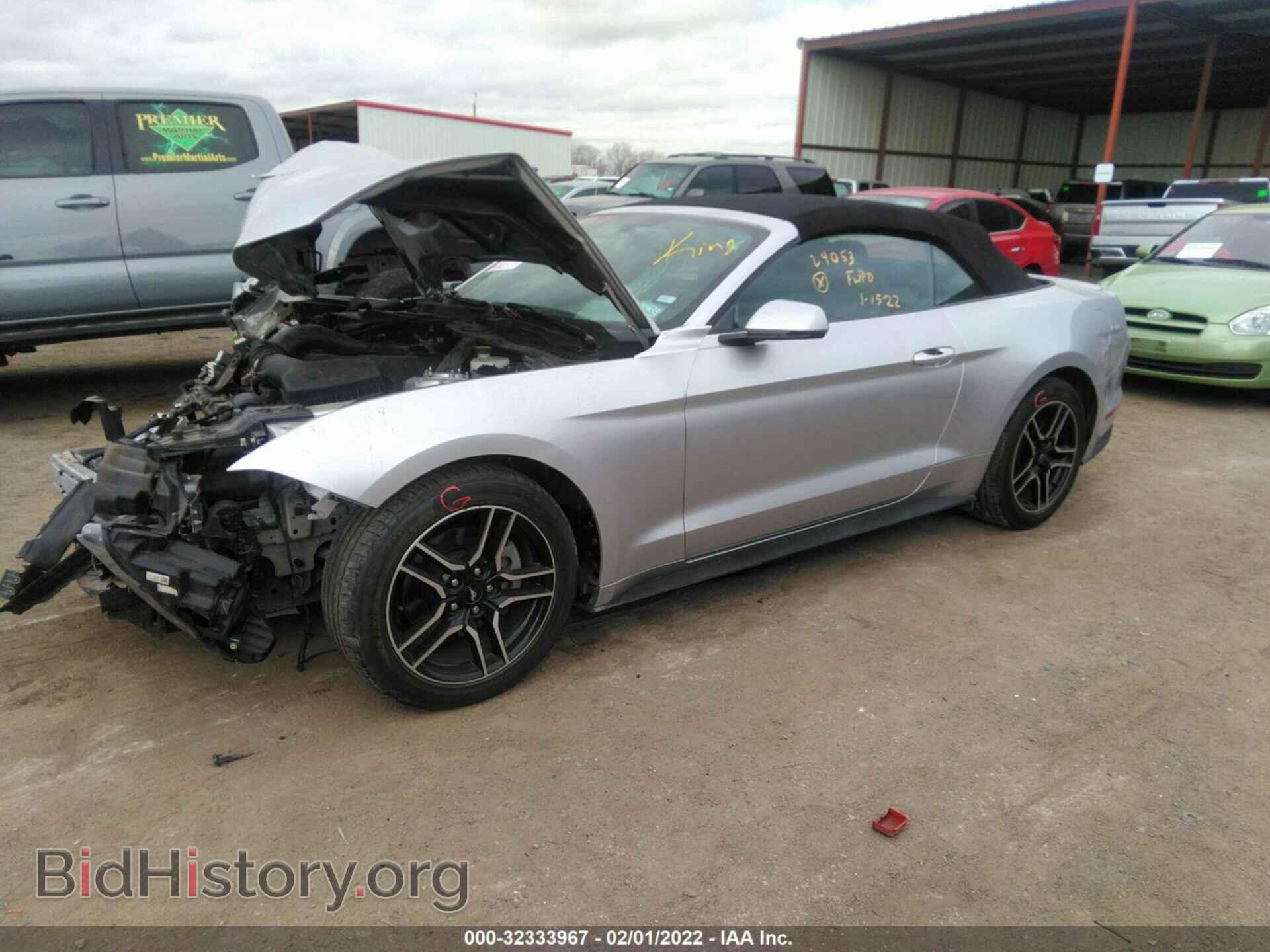2018 FORD MUSTANG - VIN: 1FATP8UH1J5110914 - Фото 2