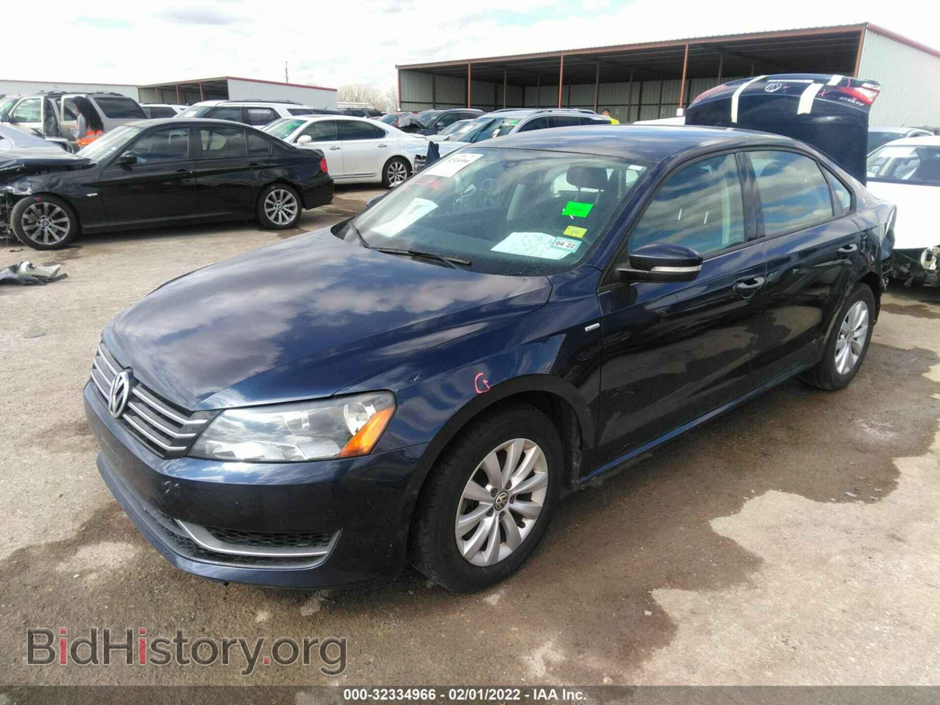 2014 VOLKSWAGEN PASSAT - VIN: 1VWAT7A31EC078917 - Фото 2