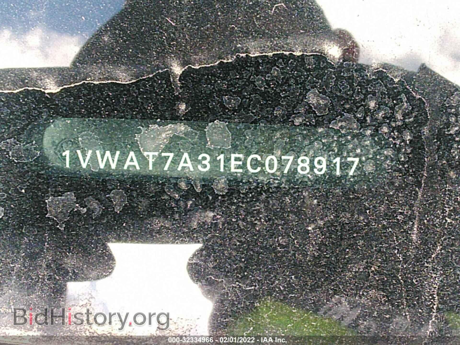 2014 VOLKSWAGEN PASSAT - VIN: 1VWAT7A31EC078917 - Фото 9