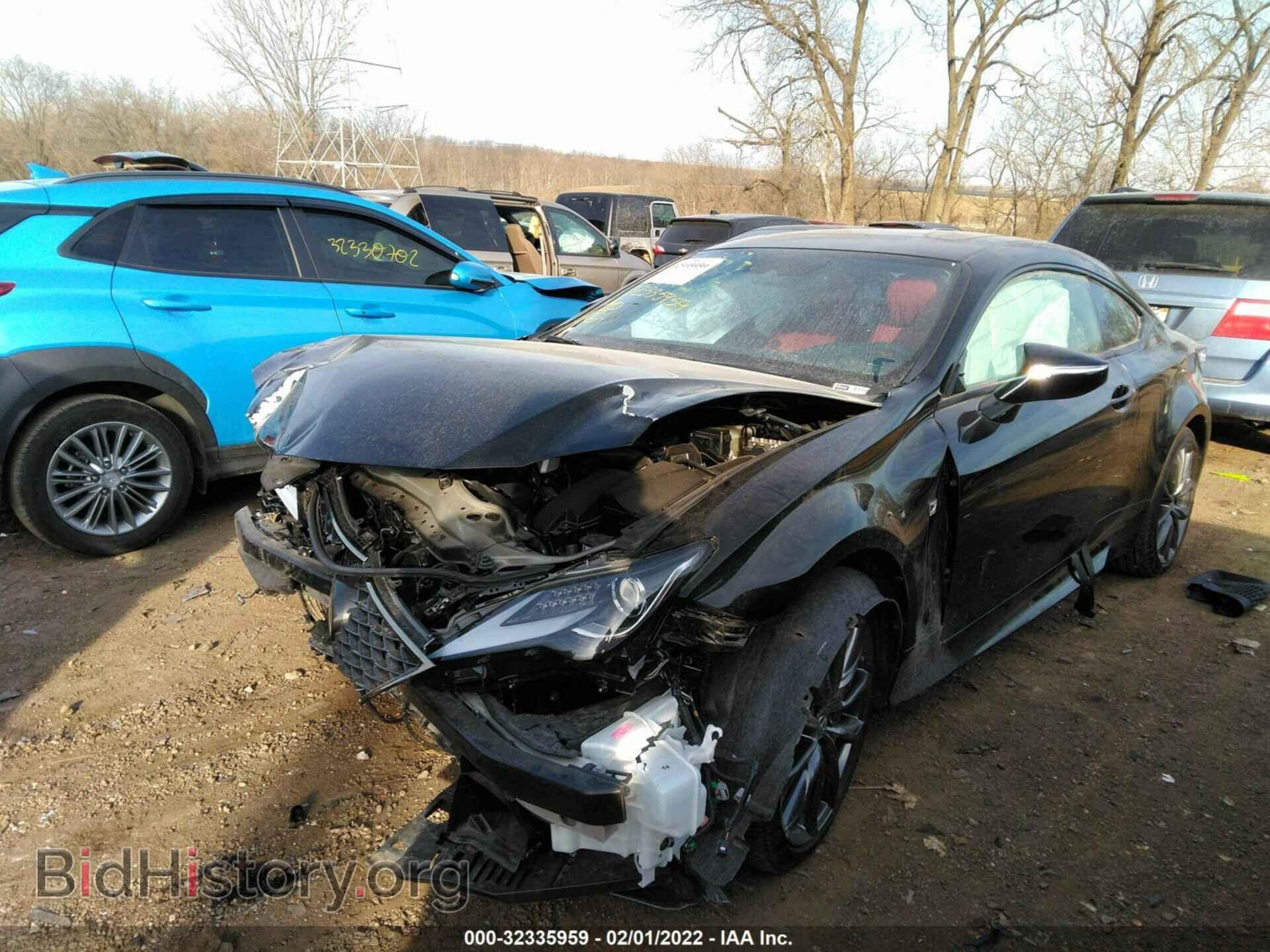 2021 LEXUS RC - VIN: JTHGZ5DC5M5011136 - Фото 2