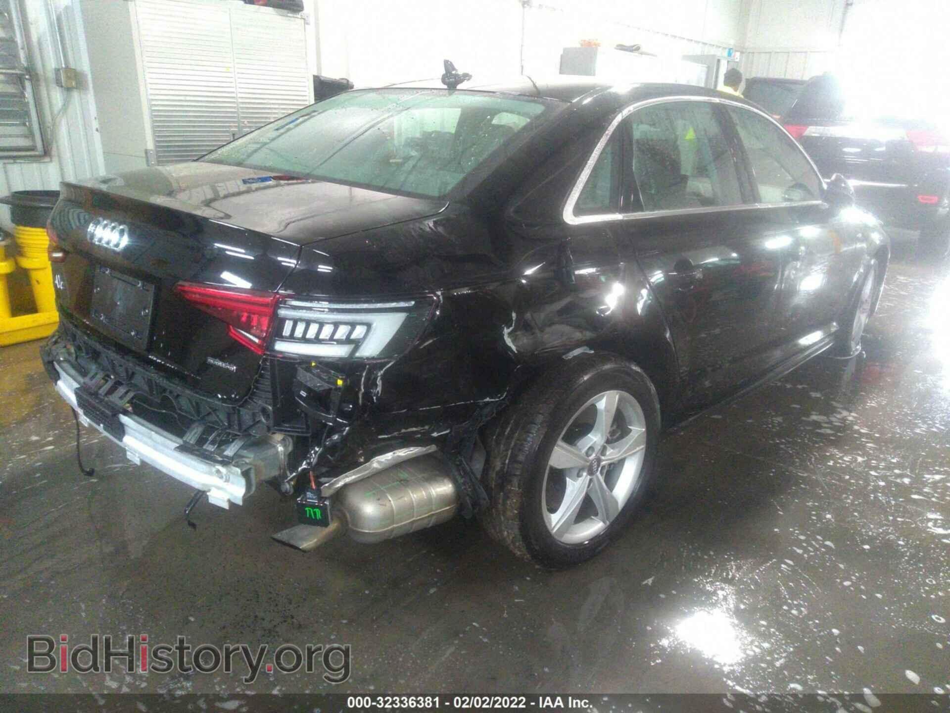 2019 AUDI A4 - VIN: WAUDNAF49KN016588 - Фото 4