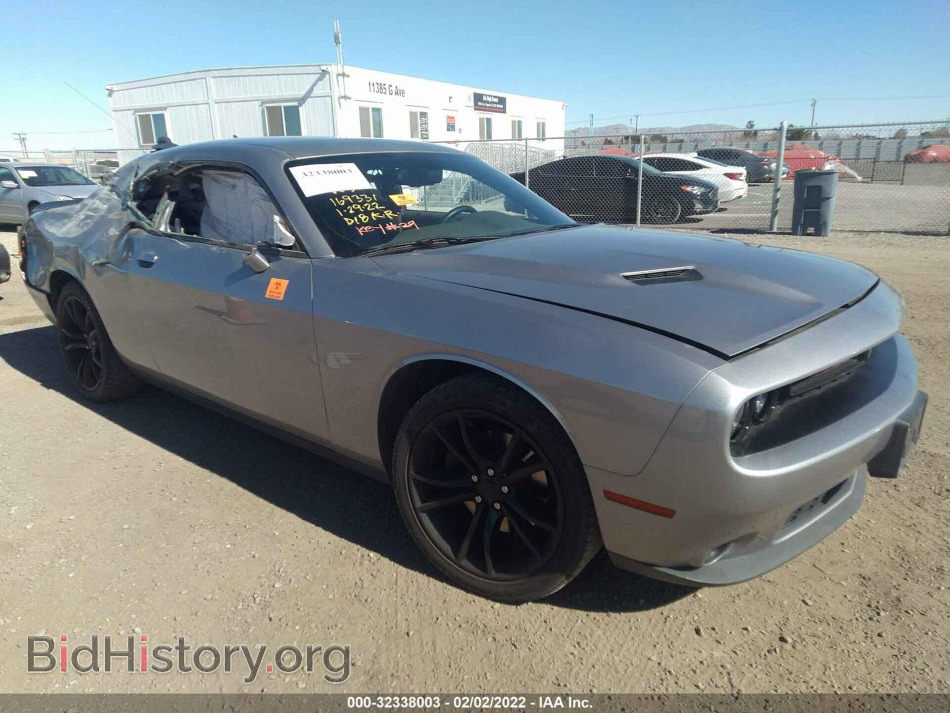 Photo 2C3CDZAGXGH323032 - DODGE CHALLENGER 2016