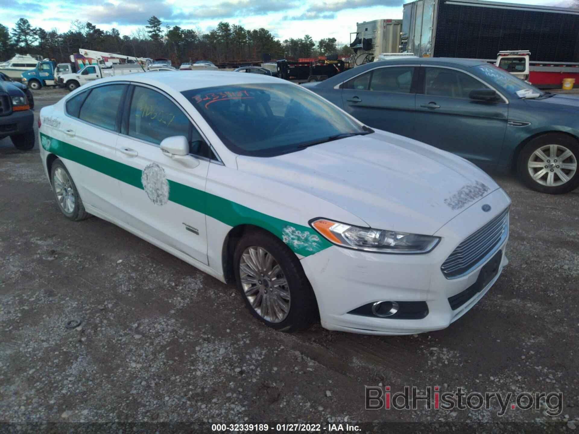 Photo 3FA6P0PU1GR322001 - FORD FUSION ENERGI 2016