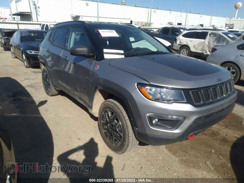 2021 Jeep COMPASS Trailhawk (VIN 3C4NJDDB1MT515362) — photo 1 of 11, IAAI, damage: rear