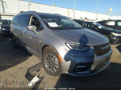 2021 Chrysler PACIFICA Touring L, gray — VIN 2C4RC1BG0MR504316, IAAI