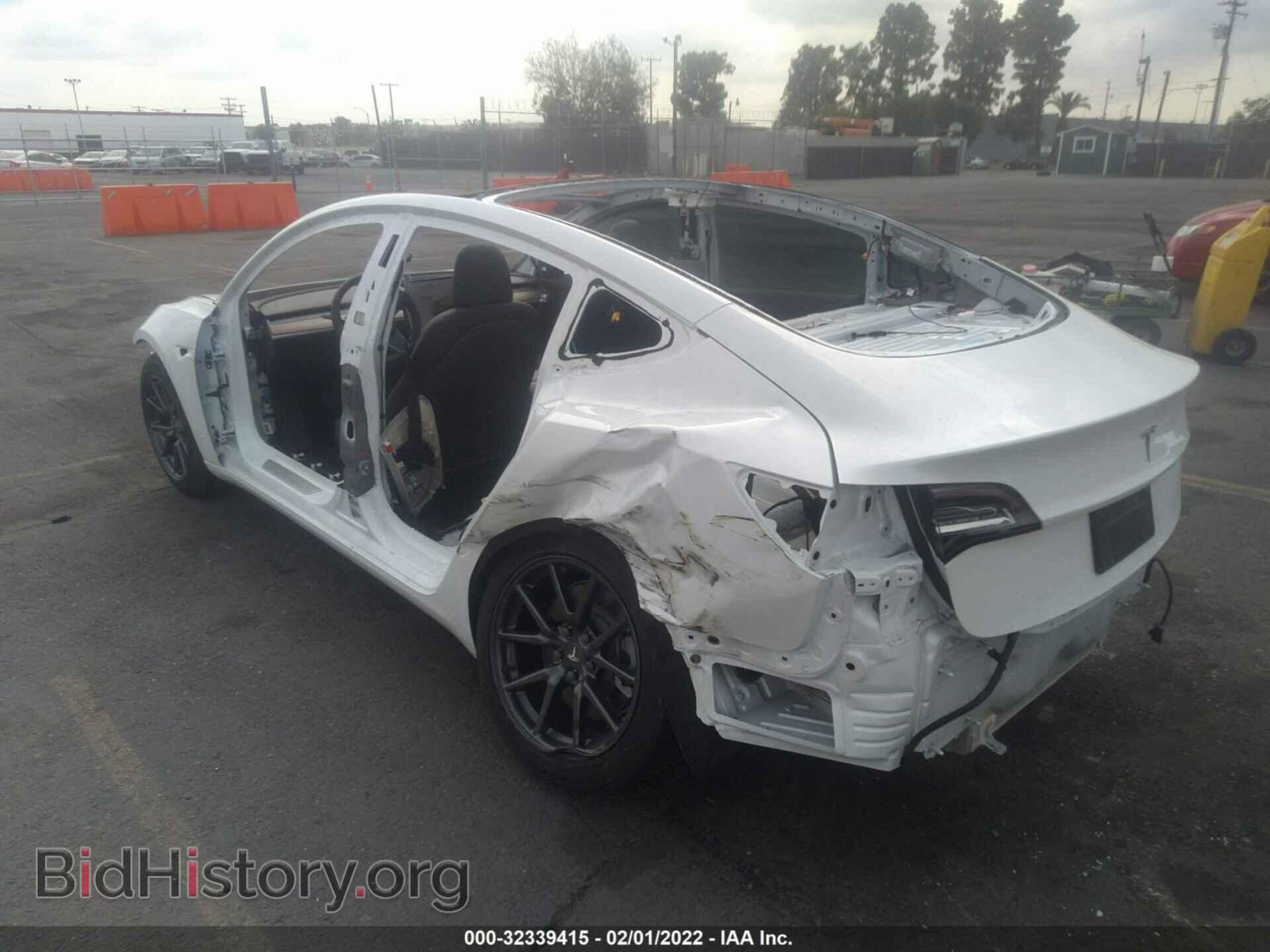 2019 TESLA MODEL 3 - VIN: 5YJ3E1EA1KF484545 - Фото 3