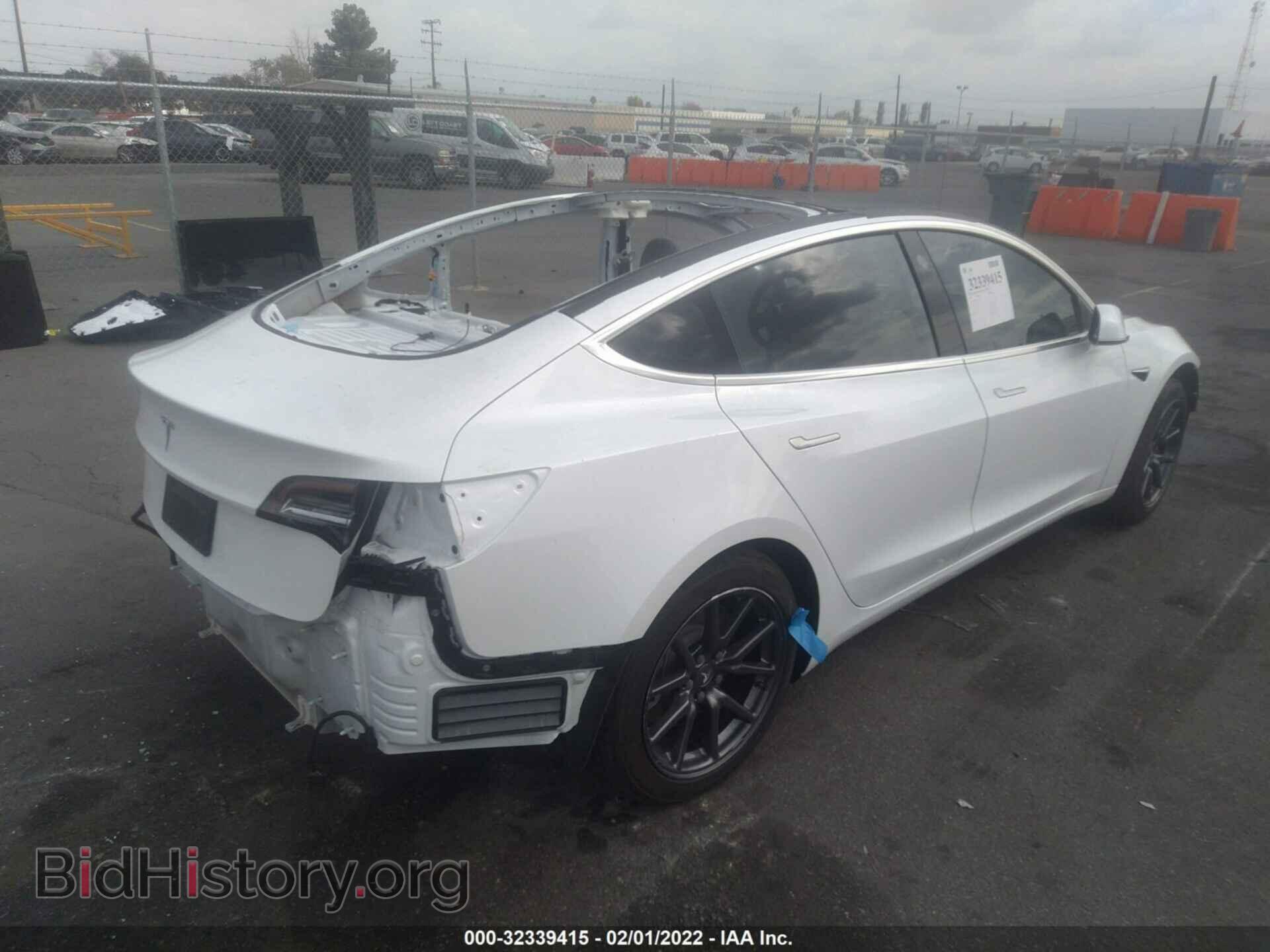 2019 TESLA MODEL 3 - VIN: 5YJ3E1EA1KF484545 - Фото 4