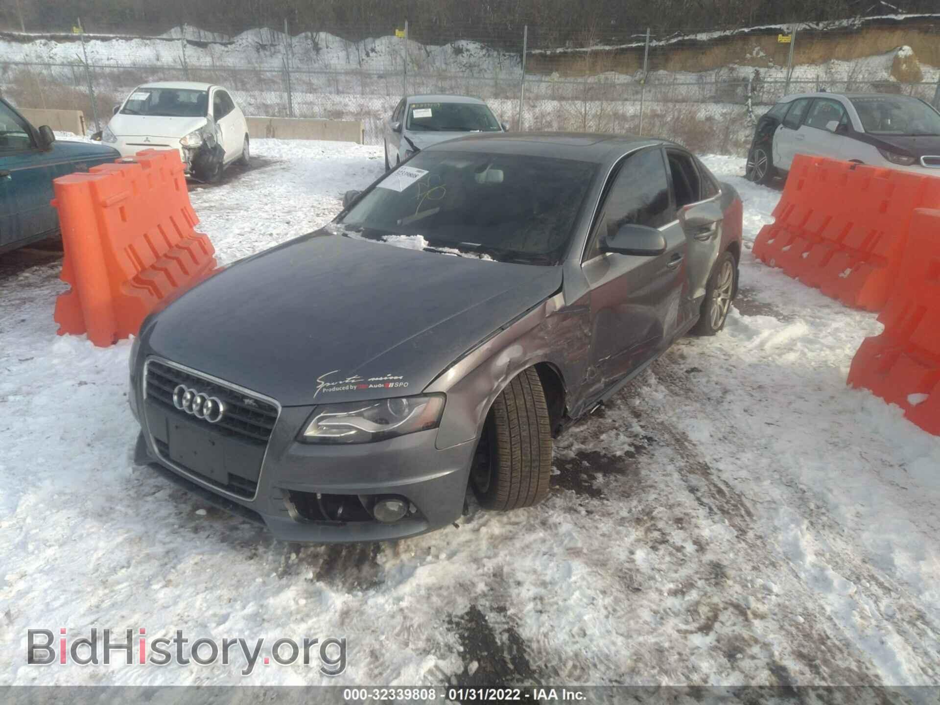2012 AUDI A4 - VIN: WAUFFAFL1CA119901 - Фото 2