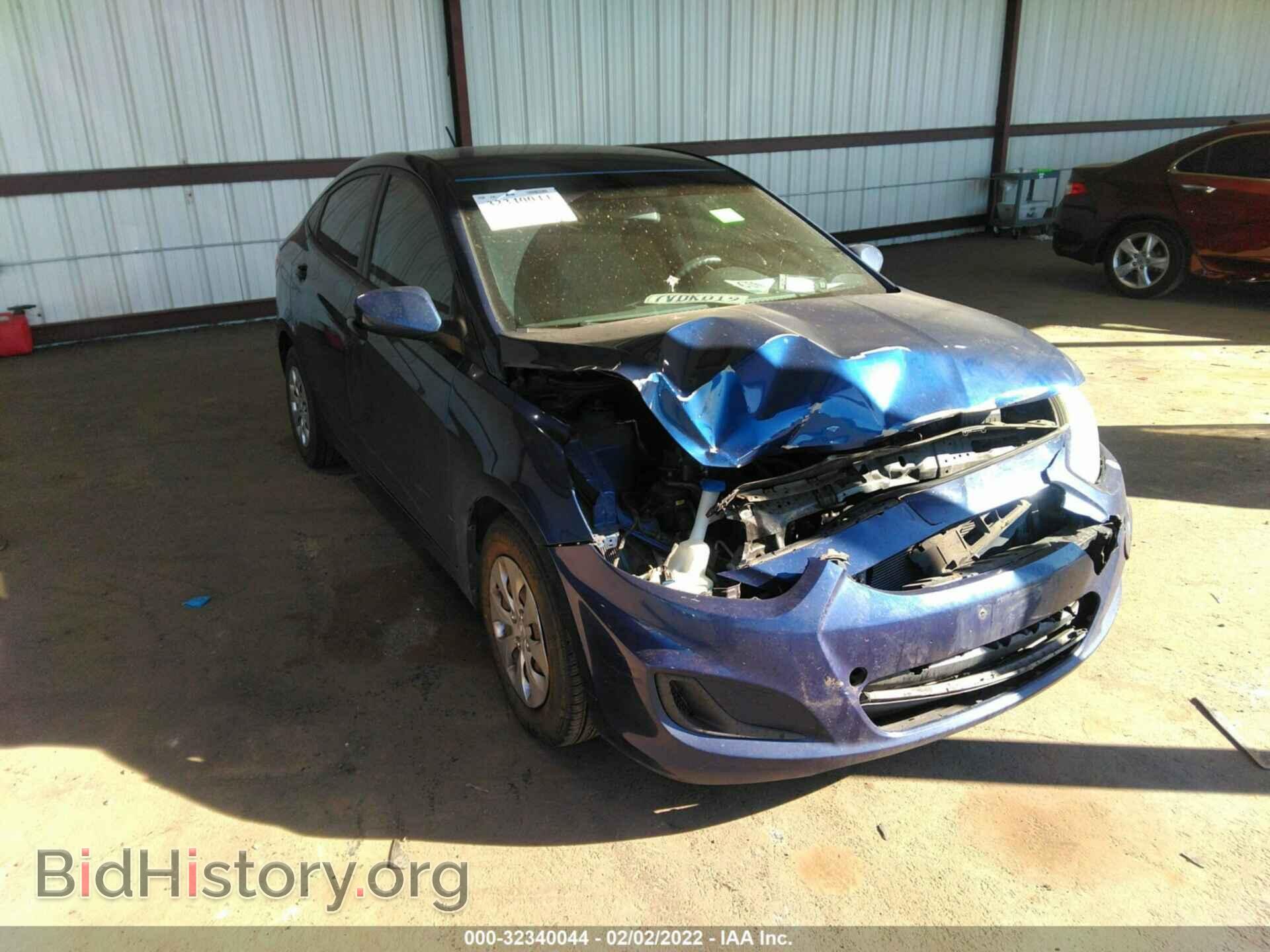 Photo KMHCT4AE7FU833863 - HYUNDAI ACCENT 2015