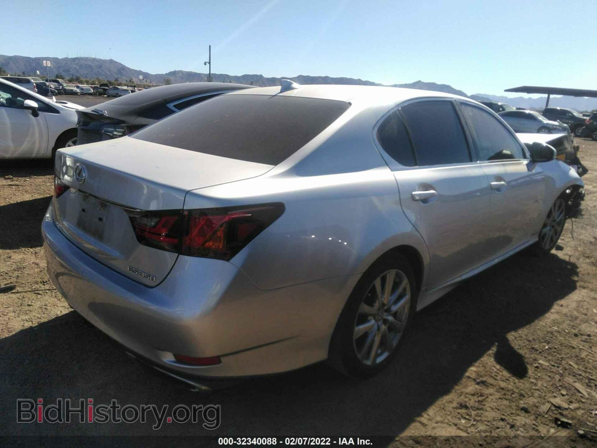 2015 LEXUS GS 350 - VIN: JTHBE1BL4FA007140 - Фото 4