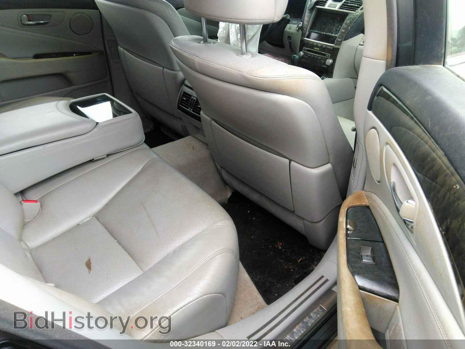 2012 LEXUS LS 460 - VIN: JTHBL5EF1C5111740 - Фото 8