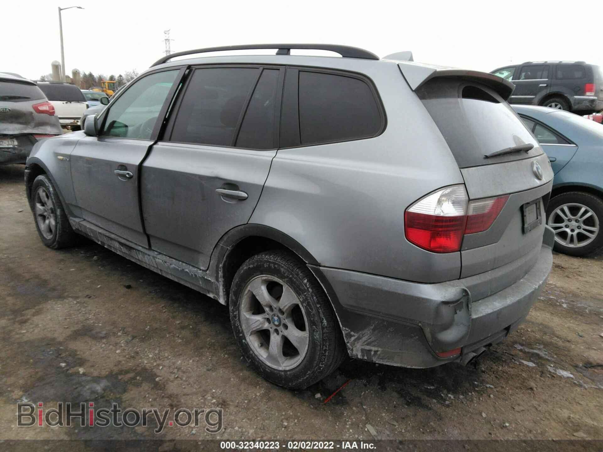 2008 BMW X3 - VIN: WBXPC93498WJ23252 - Фото 3
