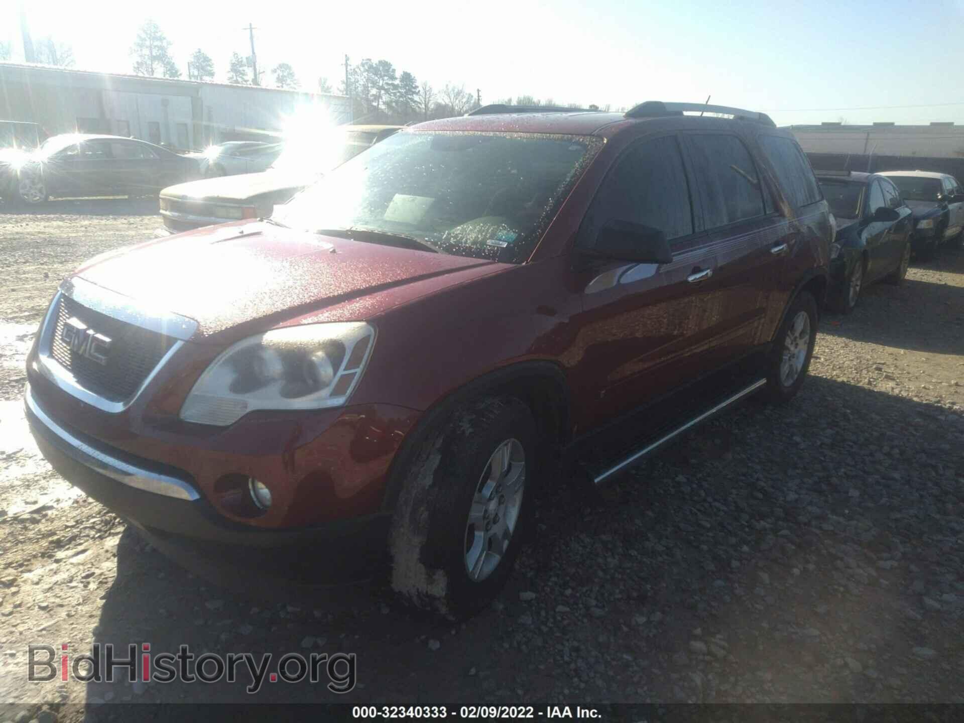 2010 GMC ACADIA - VIN: 1GKLRLED3AJ127955 - Фото 2