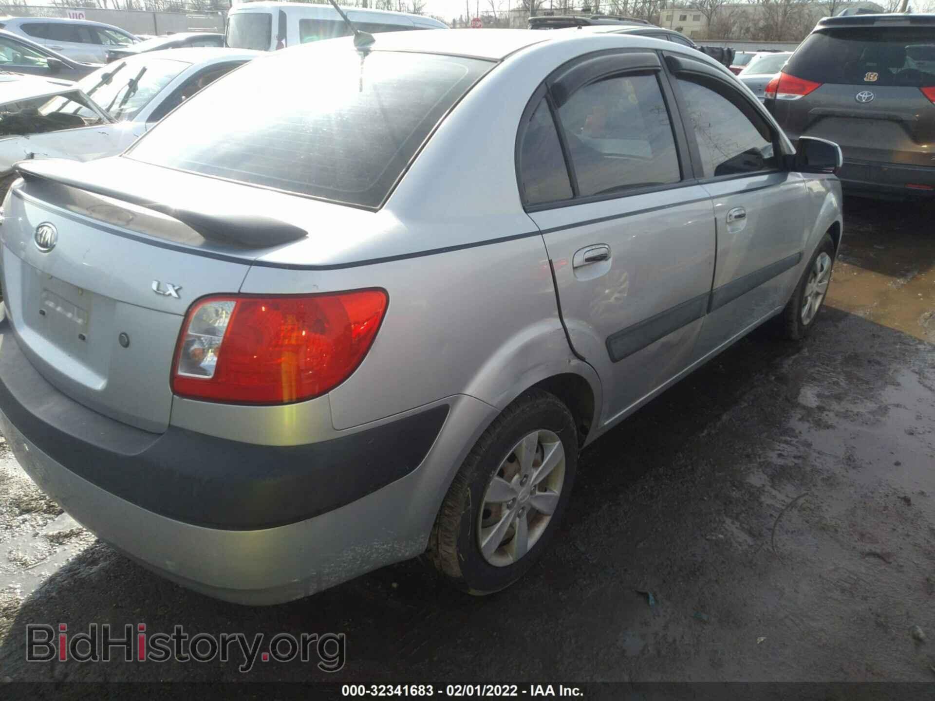 2008 KIA RIO - VIN: KNADE123786343135 - Фото 4