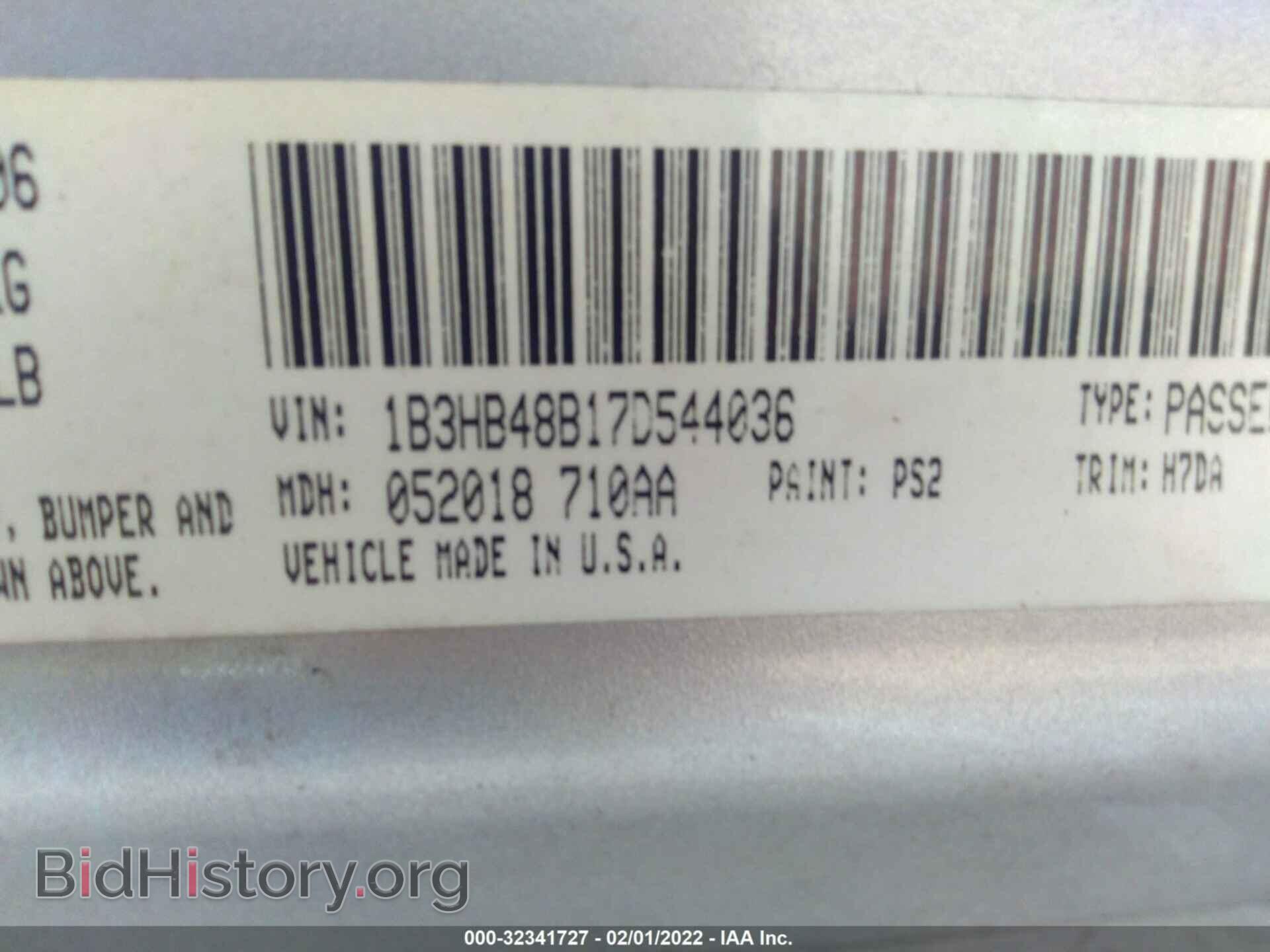 2007 DODGE CALIBER - VIN: 1B3HB48B17D544036 - Photo 9