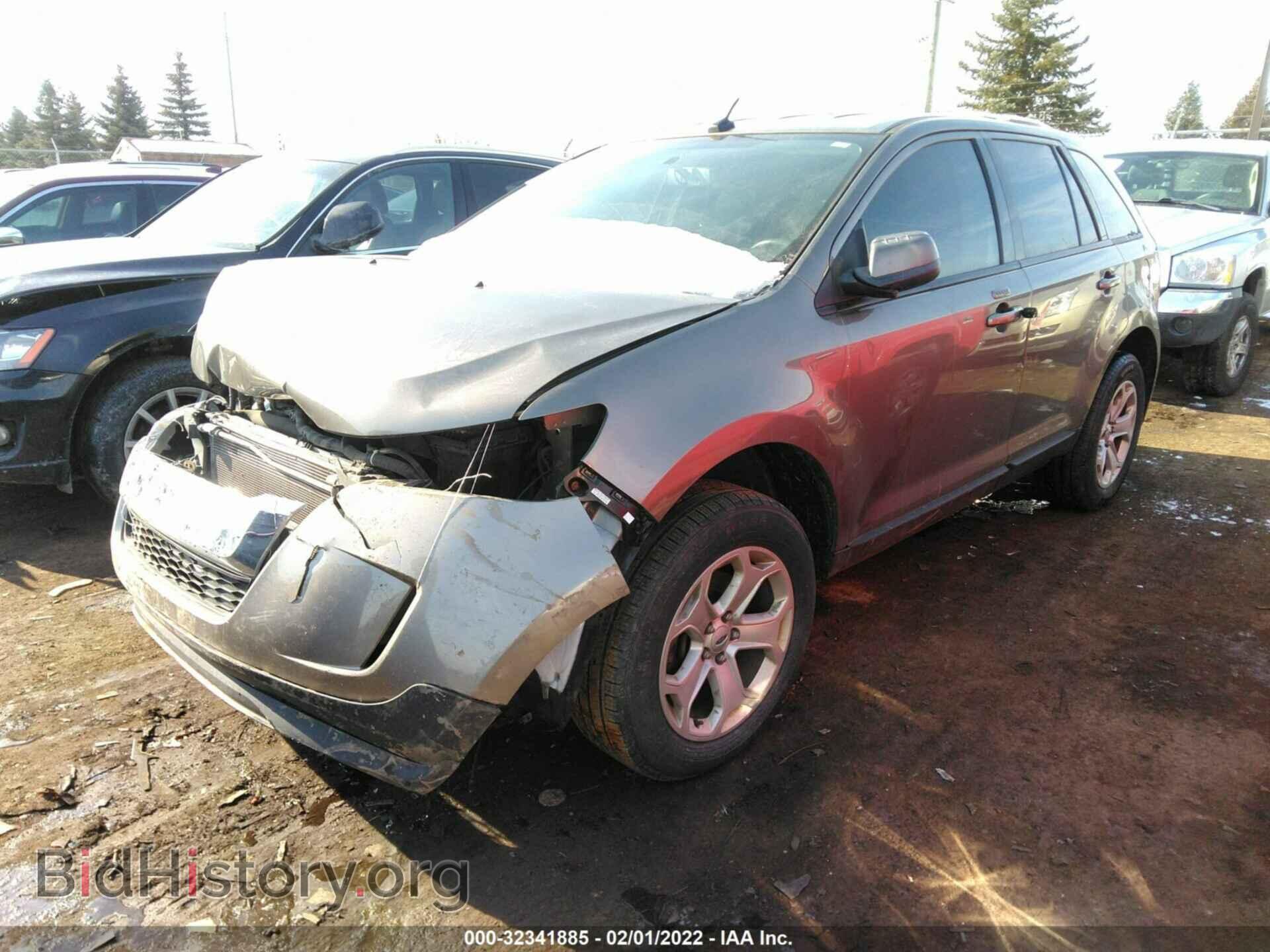 2014 FORD EDGE - VIN: 2FMDK4JC3EBA55152 - Фото 2