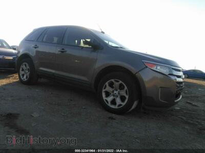 2014 Ford EDGE SEL, серый — VIN 2FMDK3JC8EBA20052, IAAI