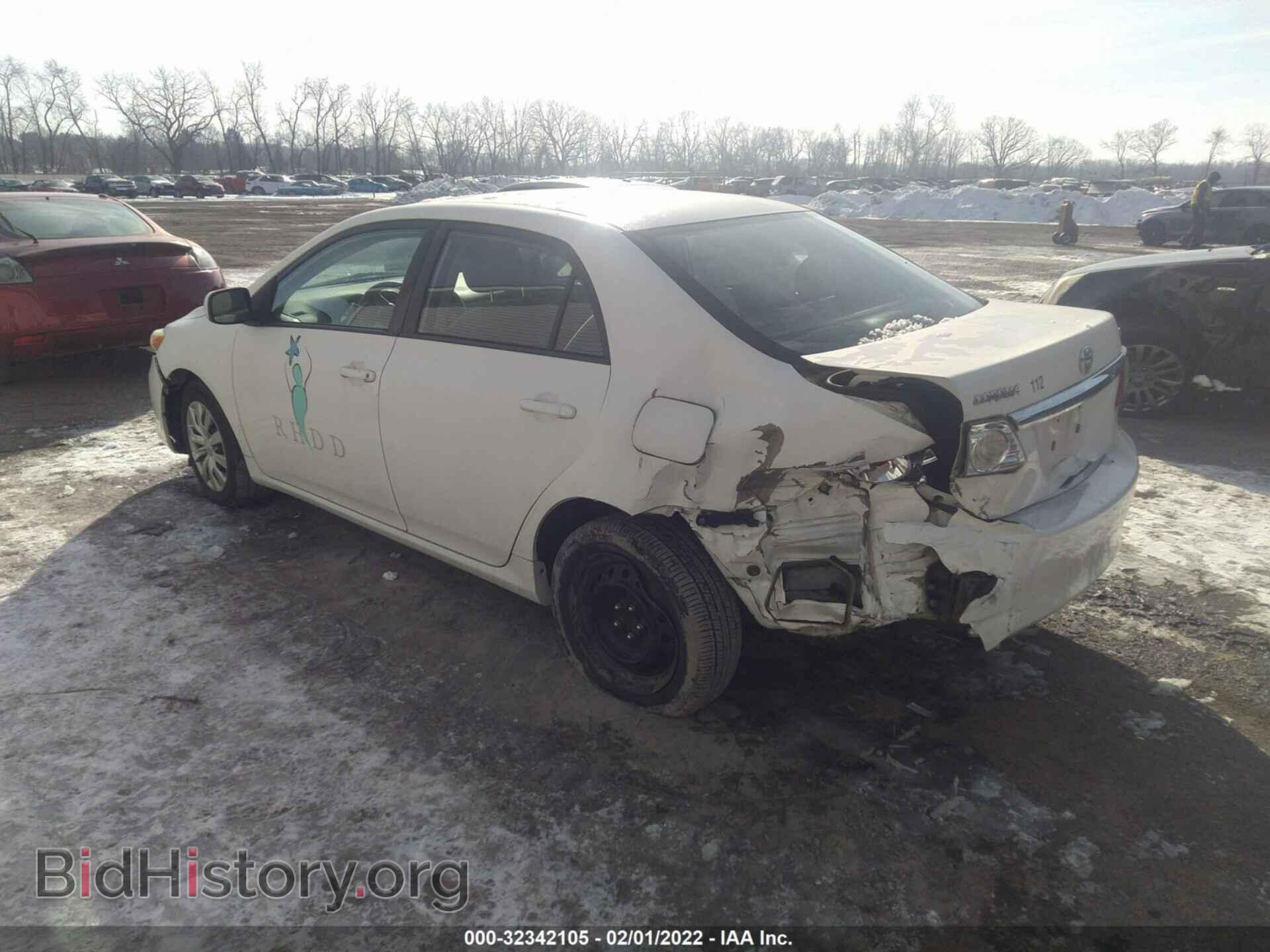 2012 TOYOTA COROLLA - VIN: 2T1BU4EE0CC850469 - Фото 3