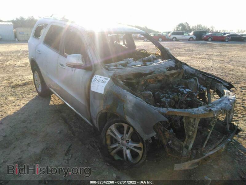2011 Dodge DURANGO Crew (VIN 1D4RD4GG5BC716886) — photo 1 of 11, IAAI, damage: engine burn