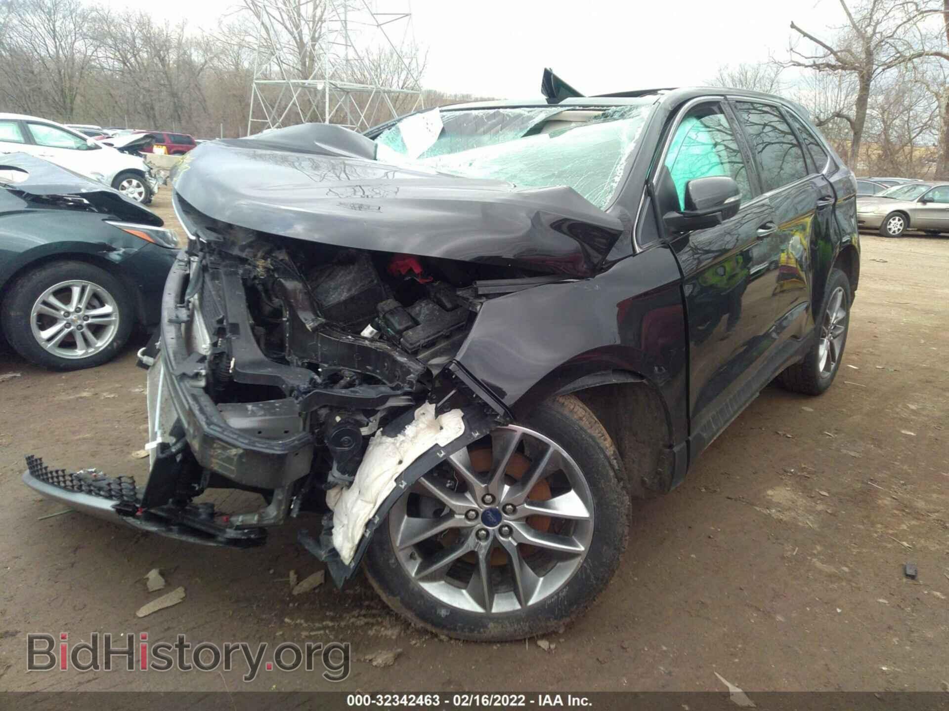 2015 FORD EDGE - VIN: 2FMTK4K86FBB80217 - Photo 2