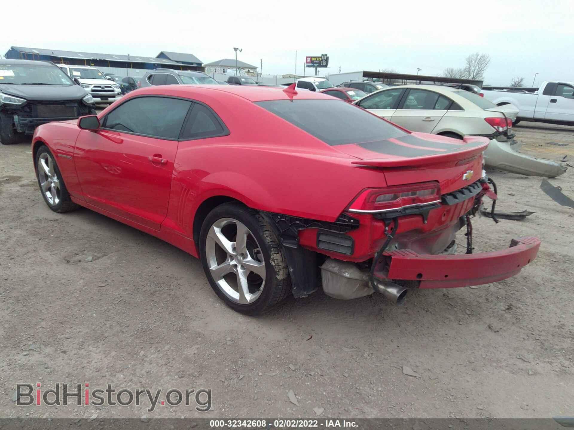 2014 CHEVROLET CAMARO - VIN: 2G1FB1E34E9251171 - Фото 3